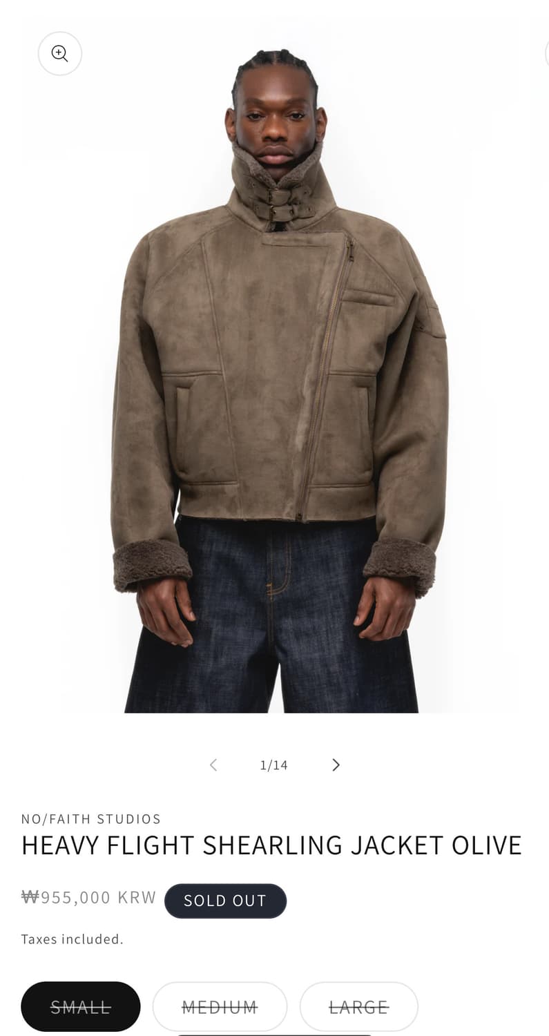 노페이스 스튜디오 자켓 상품이미지1