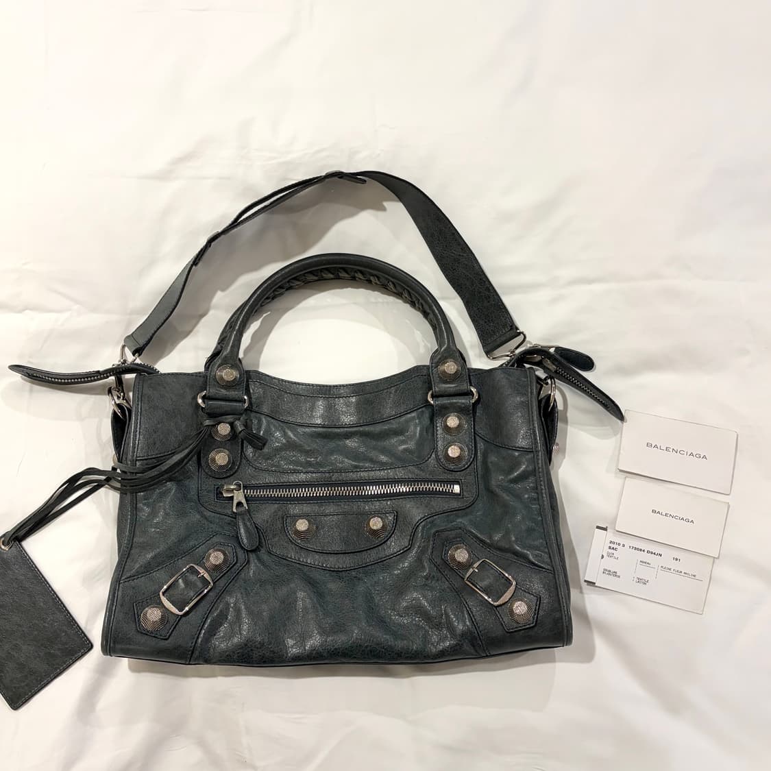 [A+ 정품] 발렌시아가 자이언트 시티 모터백 미디움 상품이미지9