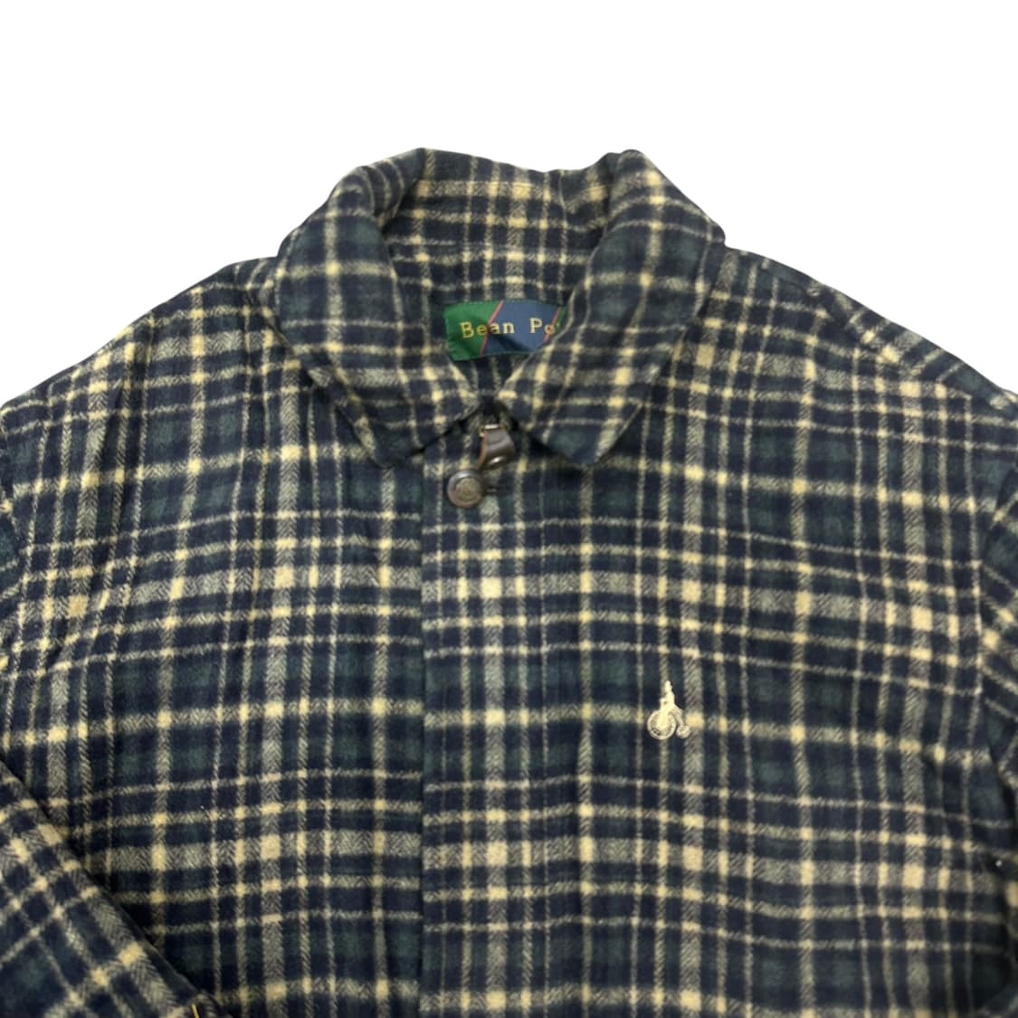 빈폴 누빔 체크 블루종 상품이미지2