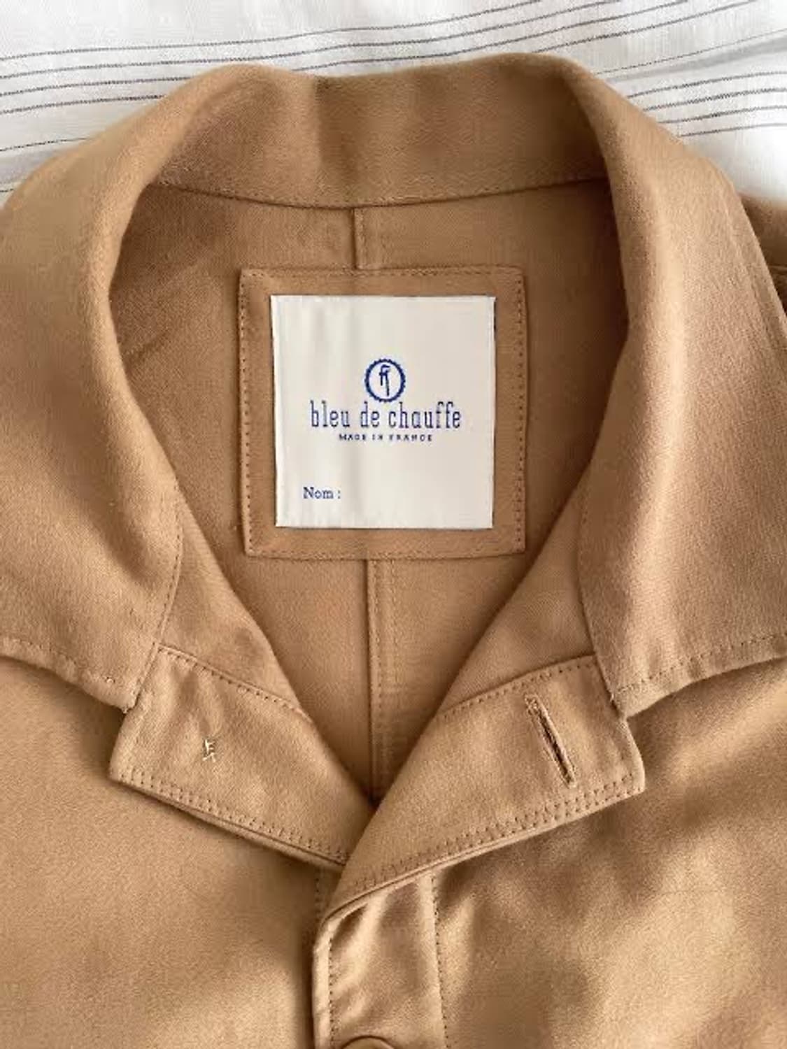 블루드쇼프 몰스킨 프렌치 워크자켓 L(105) 상품이미지10