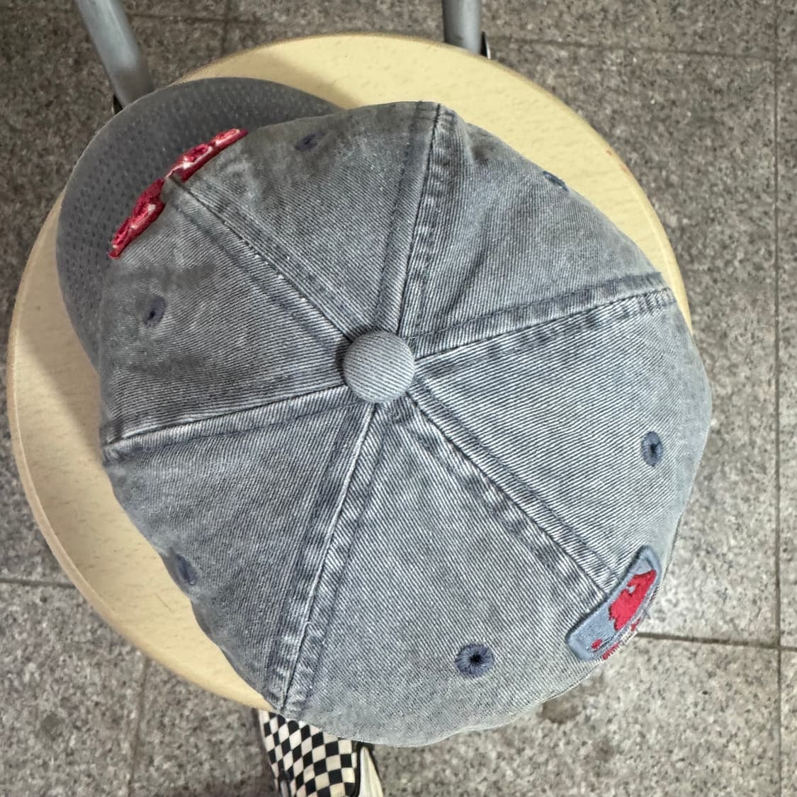 MLB 뉴욕양키스 빈티지 로고 볼캡 상품이미지7