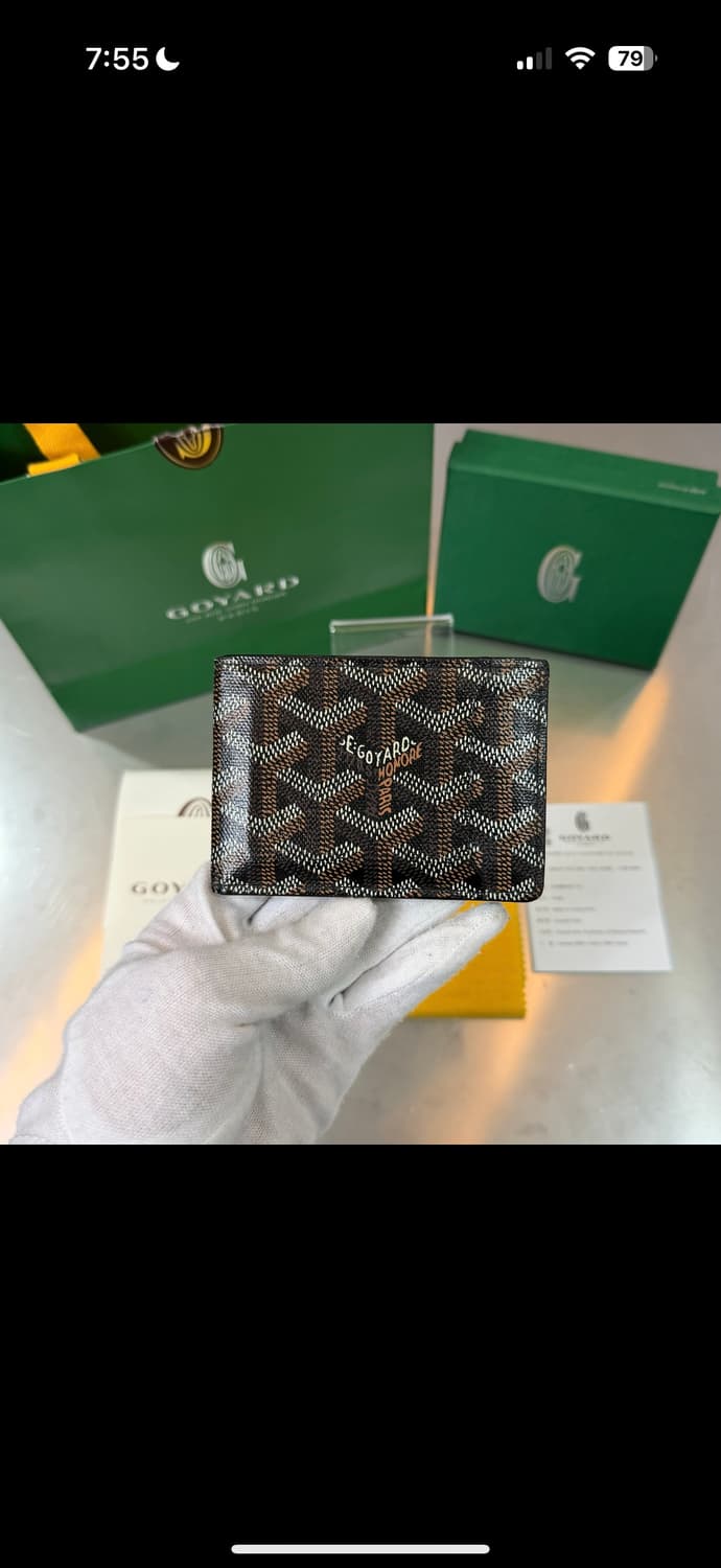 [리오브전포점] 고야드 클래식 블랙 인서트 카드지갑 상품이미지2