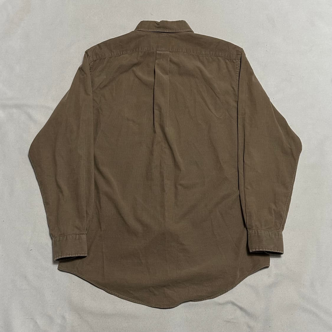 95 폴로랄프로렌 그린 포니 브라운 코튼 셔츠 상품이미지3