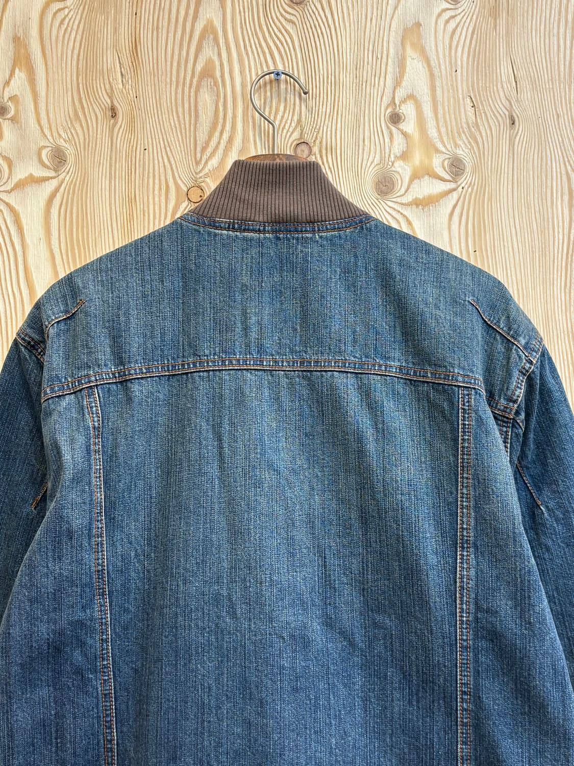 알마니 스티치 투웨이 데님자켓 상품이미지4