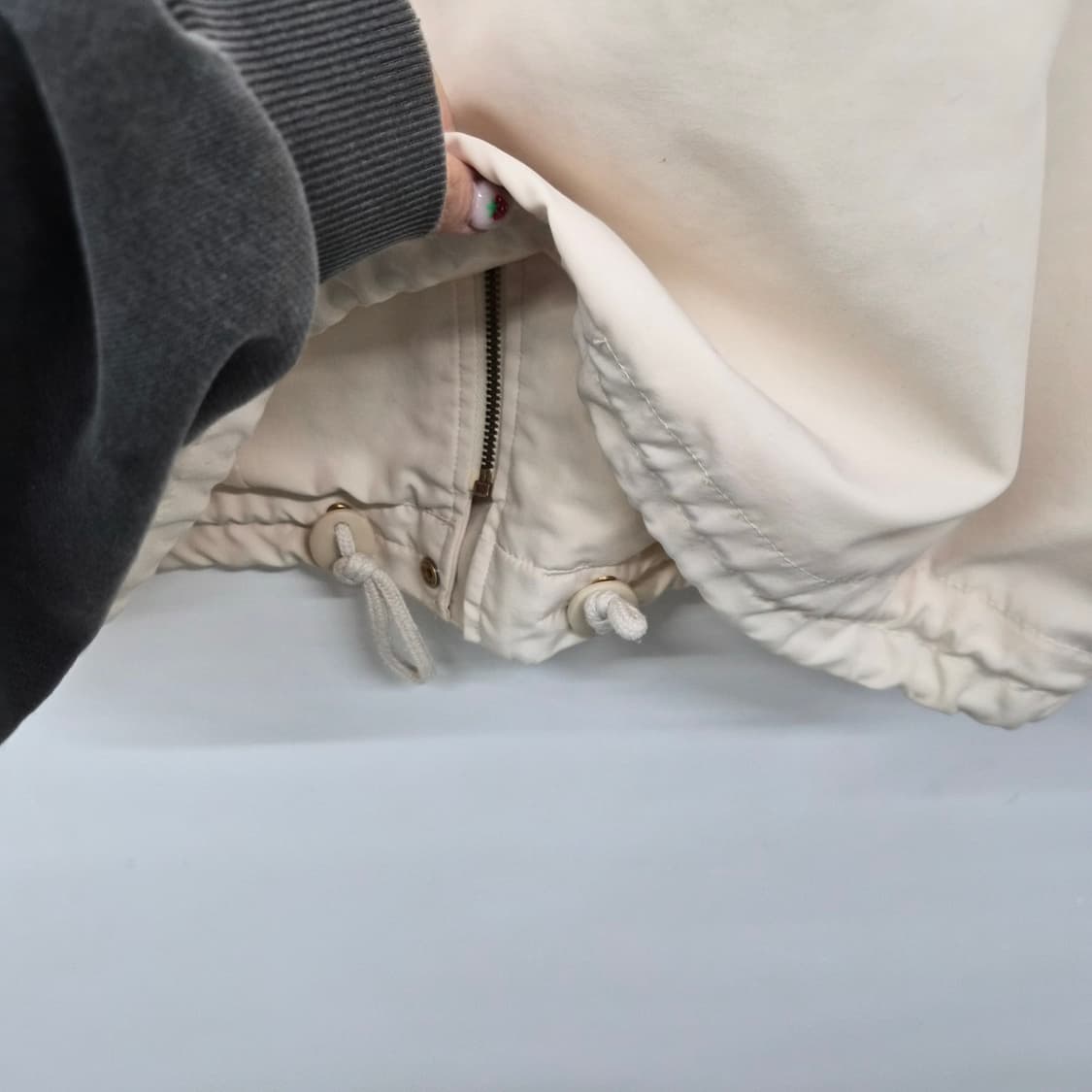 닥스 아이보리 바람막이 자켓 남성 XL 상품이미지7