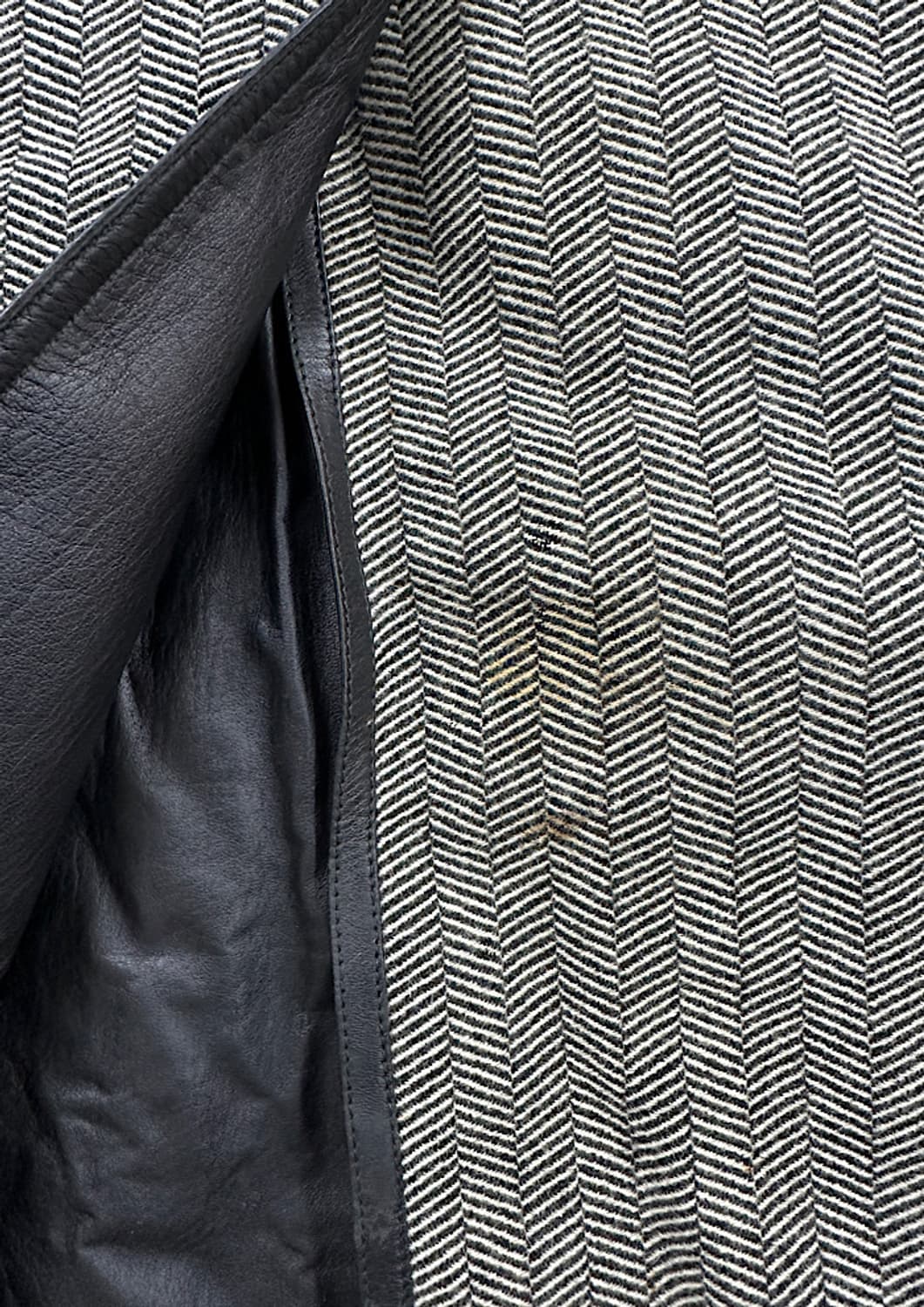 구찌 가죽 코트 S  상품이미지4