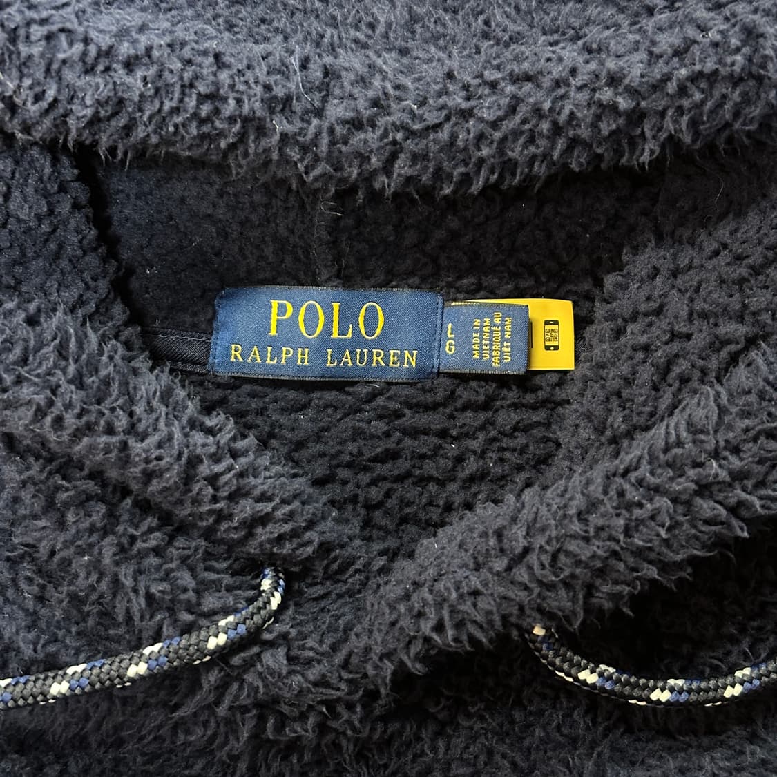 폴로 랄프로렌 플리스 후드티 (XL/105) 후리스 상품이미지7