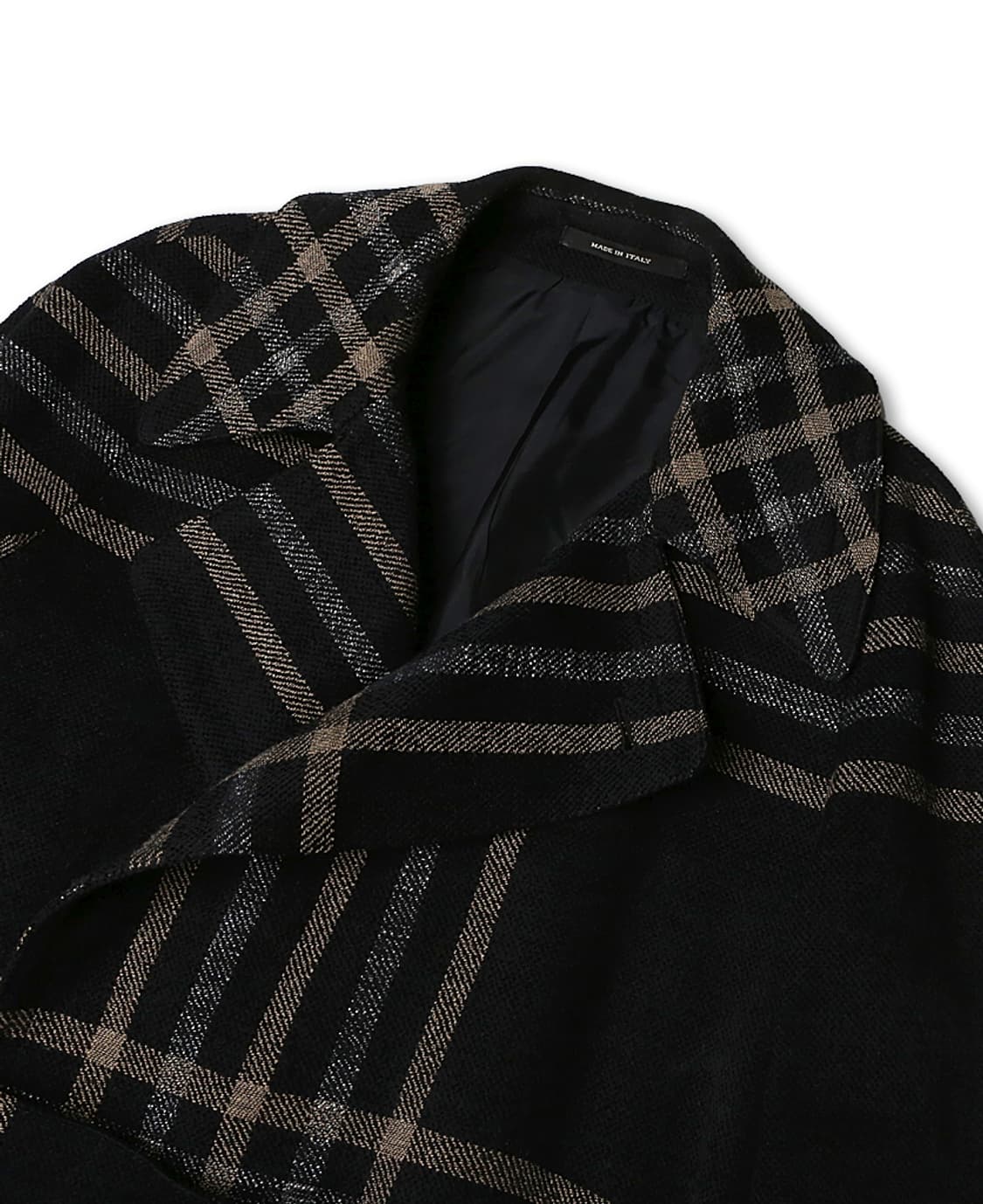 딸리아또레 [Tagliatore] 볼드윈 코튼 블렌드 체크 벨티드 코트 상품이미지2