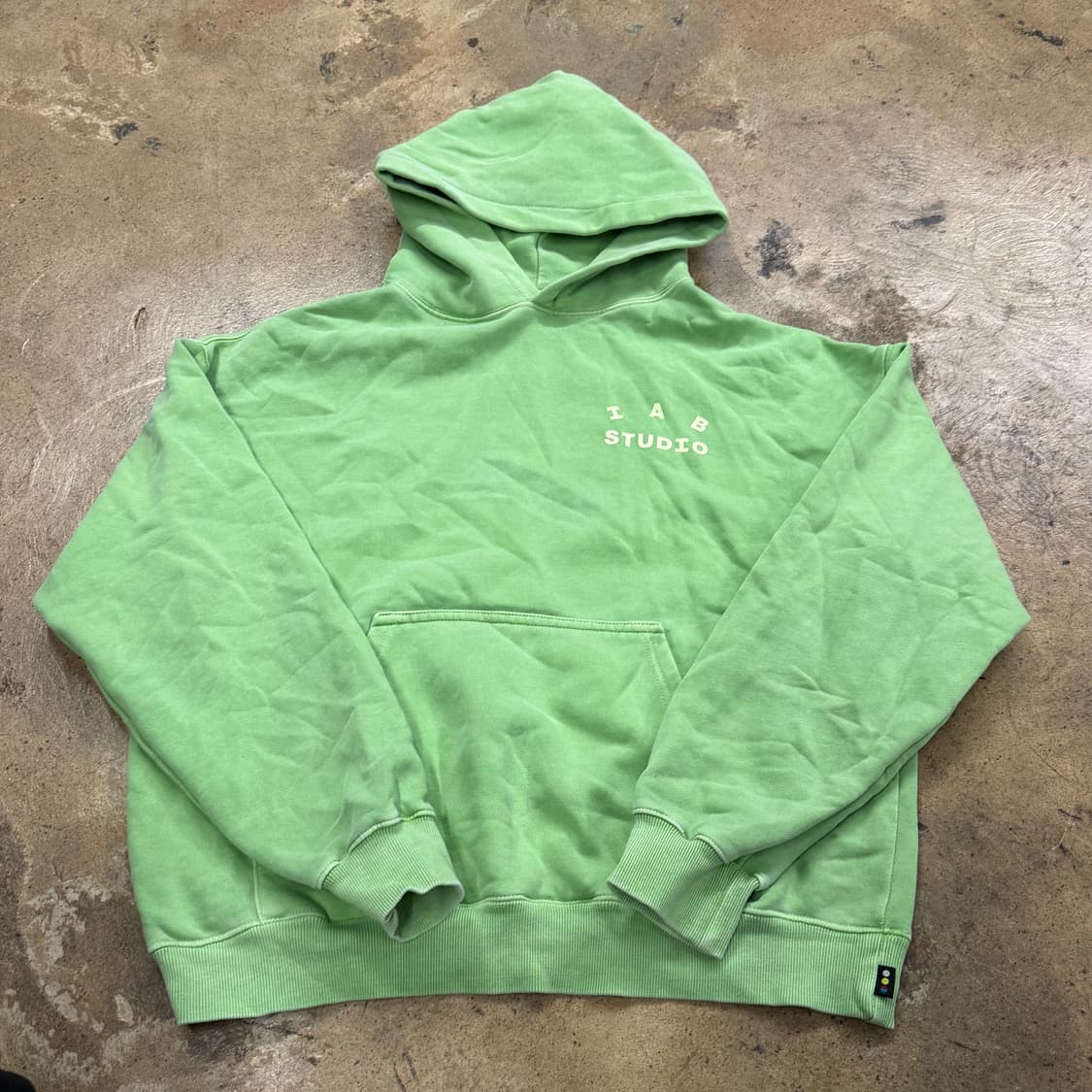 아이앱스튜디오 말차 애플민트 그린 후드티 상품이미지2