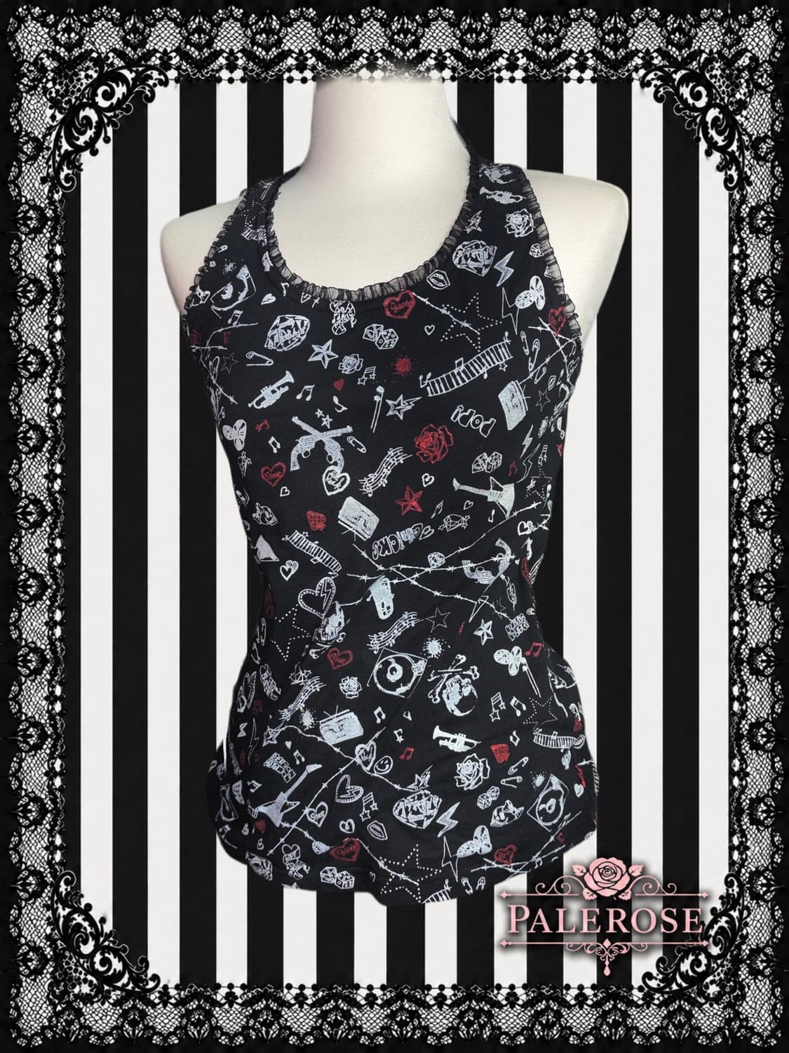 Vintage Punk Sleeveless 상품이미지1