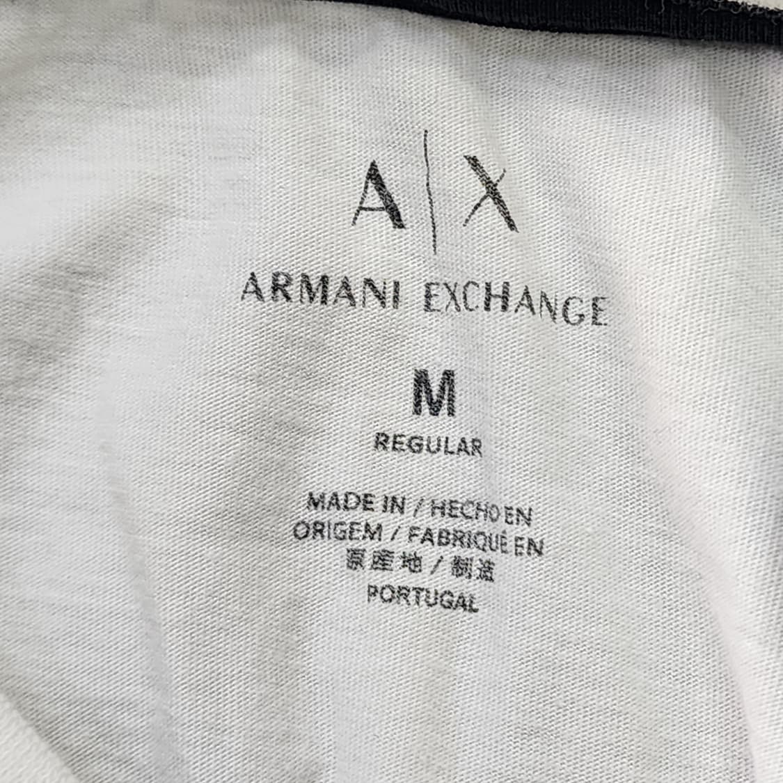 [M] A|X 아르마니 익스체인지 그래픽 반팔 티셔츠 (화이트) 상품이미지4