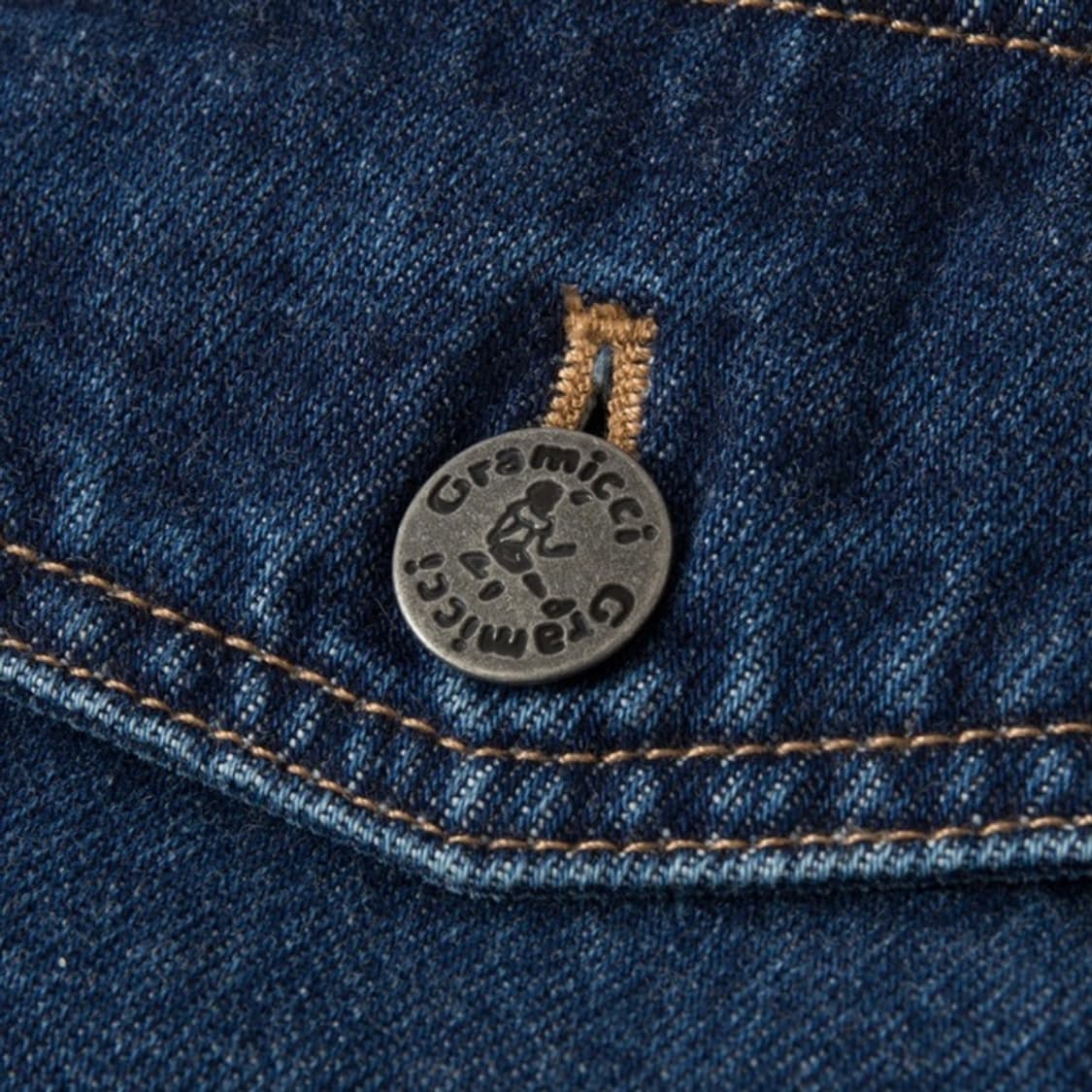 그라미치 미드 인디고 데님 롱스커트 M 상품이미지4