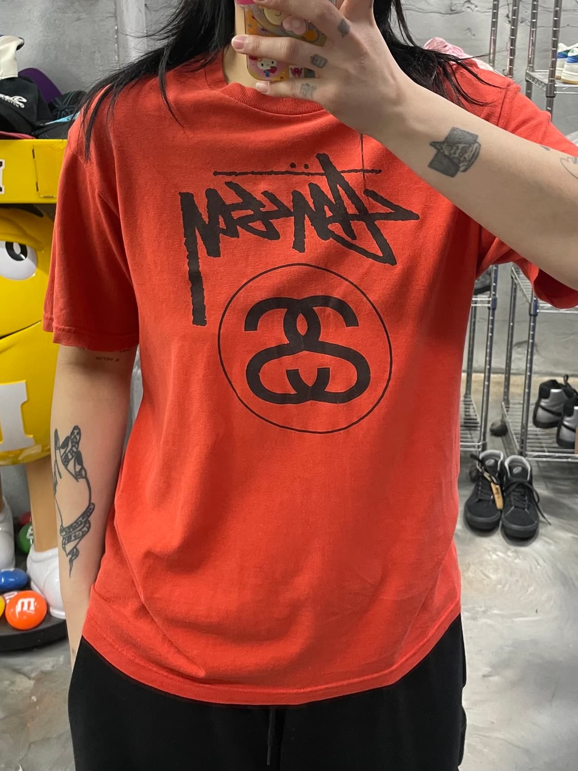 스투시 SS 링크 반팔 티셔츠 상품이미지7