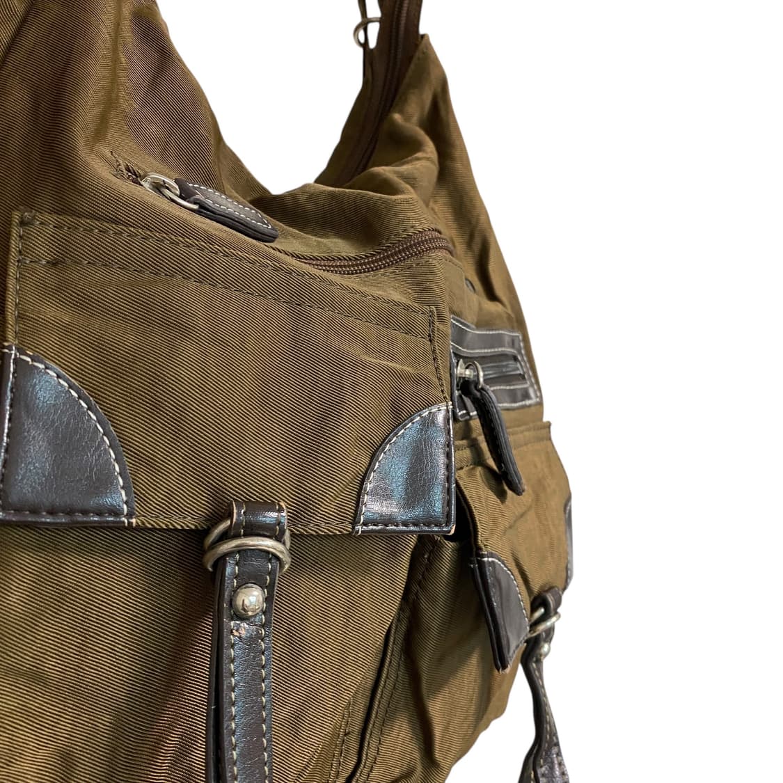 2way 나일론 레더 포켓  숄더백 상품이미지6