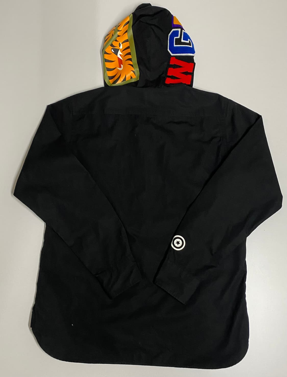 베이프 샤크 후드 셔츠 L 상품이미지2