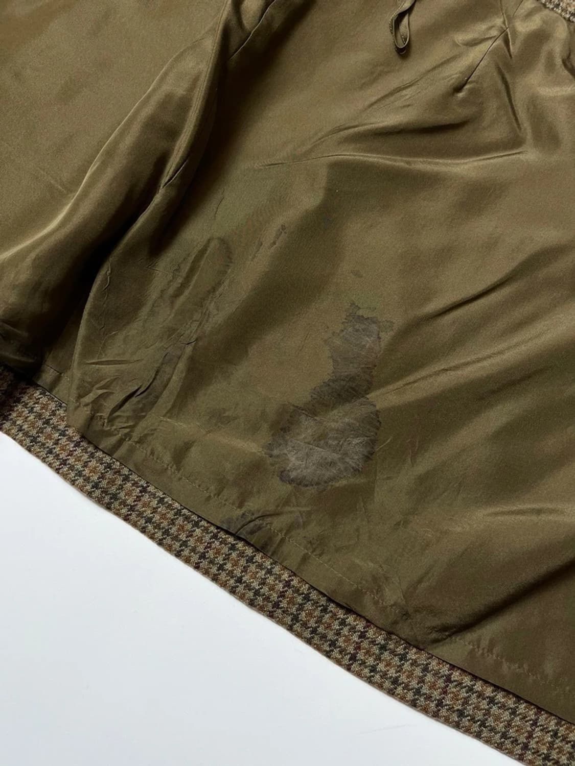 랄프로렌 00's 클래식 체크 울 랩 스커트 PN8764 상품이미지5