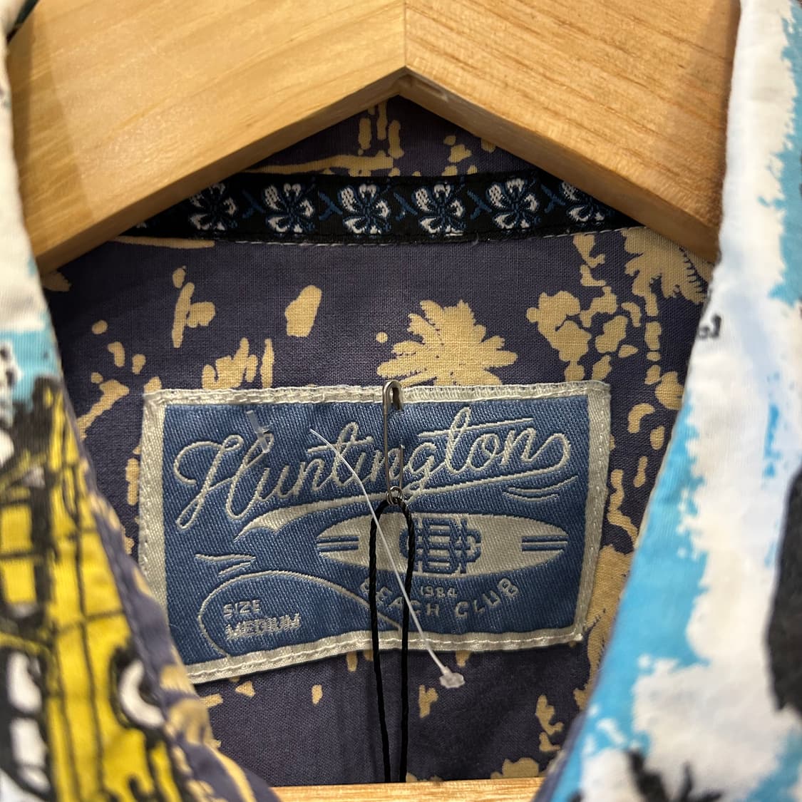 [M] 헌팅턴 빈티지 하와이안 반팔 셔츠 상품이미지3