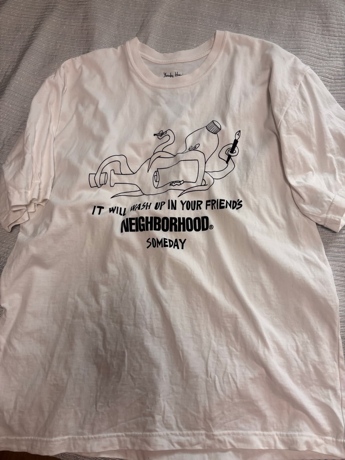 NEIGHBORHOOD ×YUSUKE HANAI콜라보 티셔츠 상품이미지1