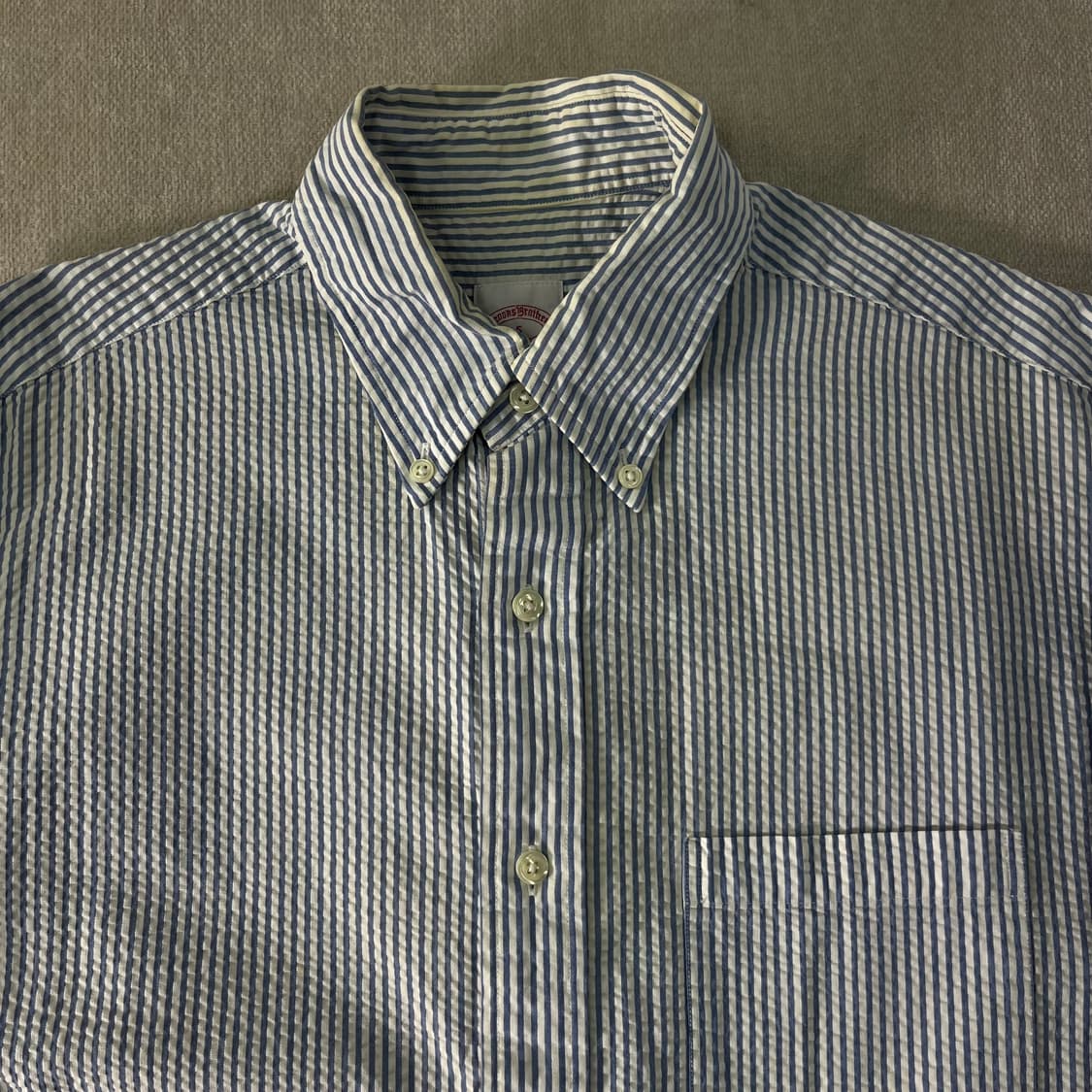 100 브룩스 브라더스 시어서커 스트라이프 셔츠 상품이미지2