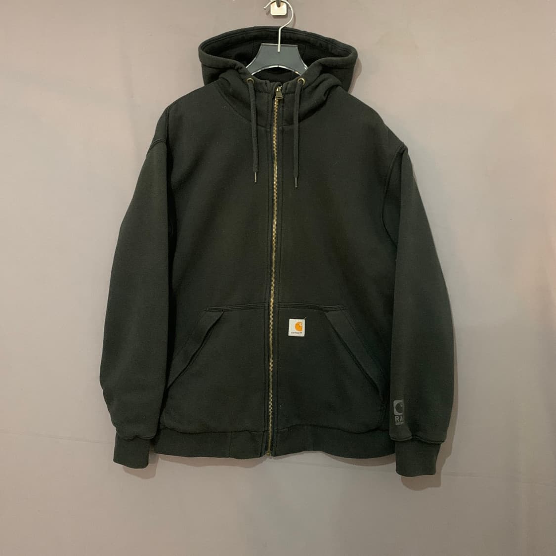 S 칼하트 미드웨이트 써멀 레인디펜더 레귤러 후드집업 상품이미지2