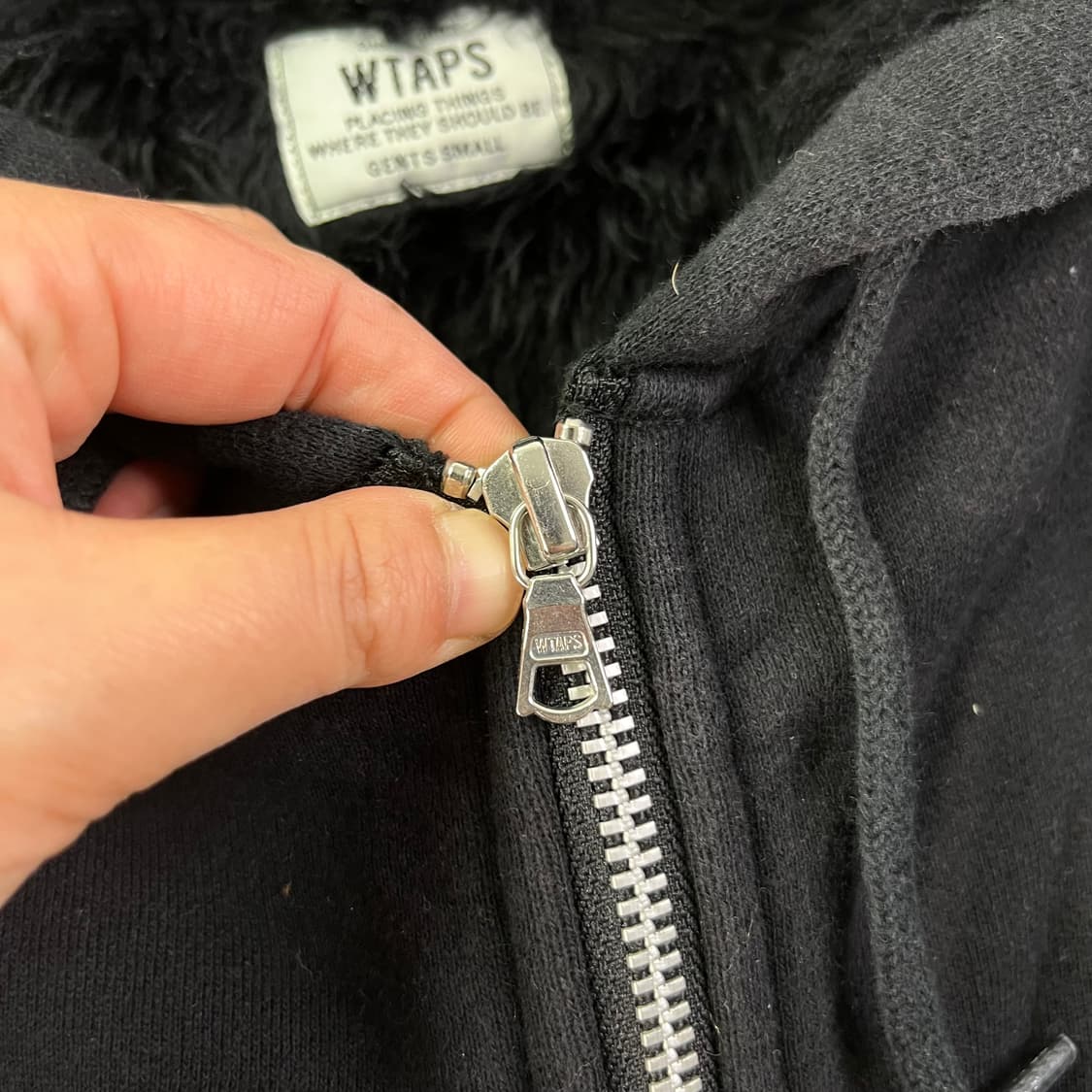 95 더블탭스 양털 후드집업  상품이미지3