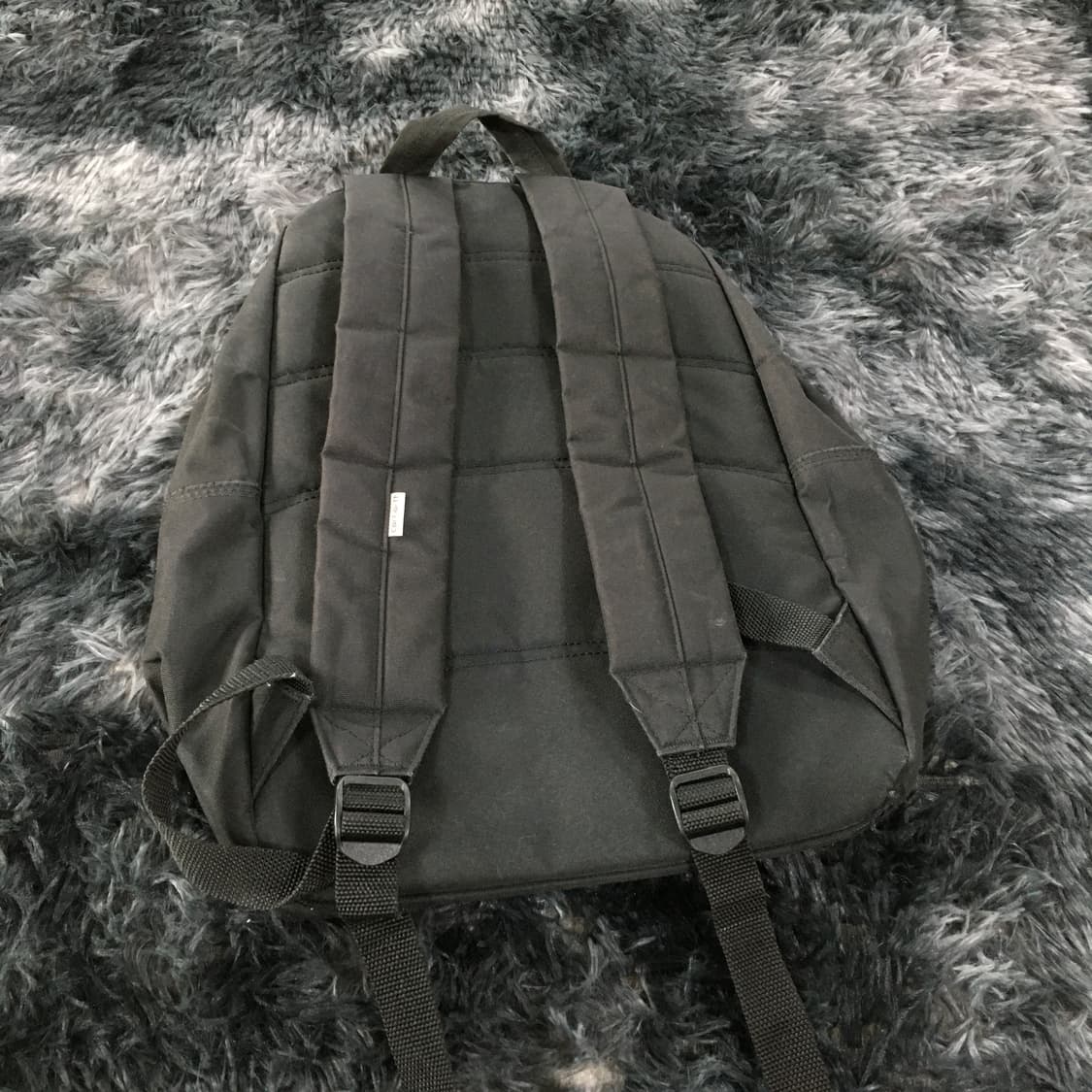 투티/0377 칼하트 백팩 블랙 데일리 빈티지 패치 로고 자수 상품이미지3