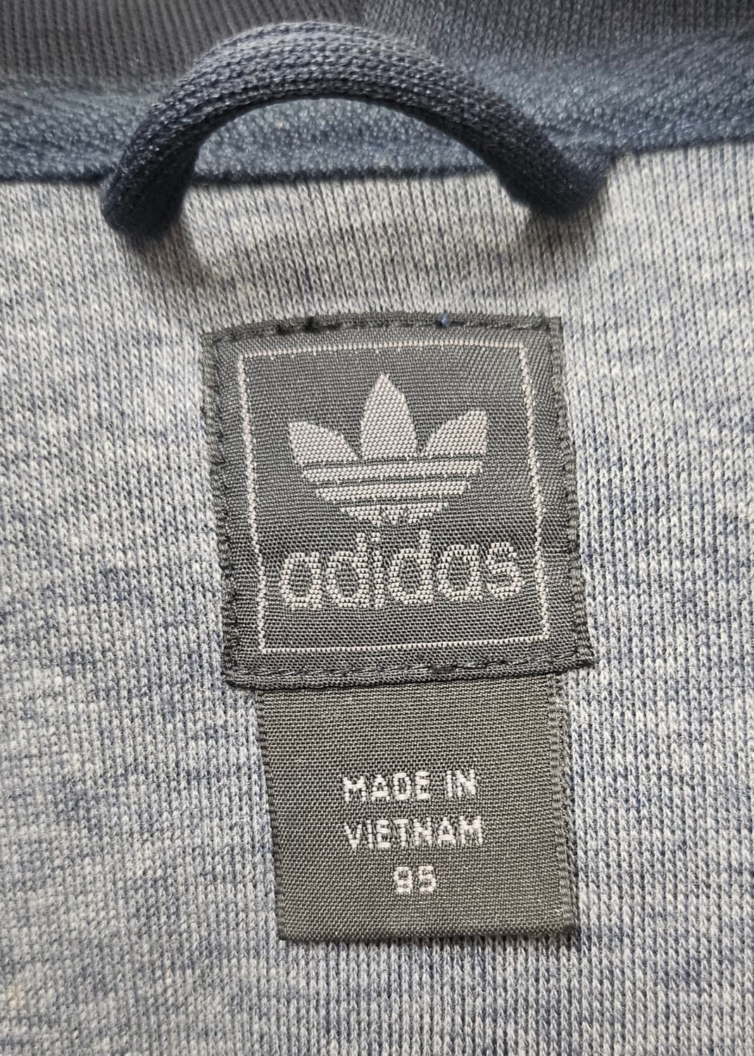 (95)M☆초대장급☆ 아디다스 파이어버드 플락 [네이비] 트랙탑 후드져지 상품이미지2