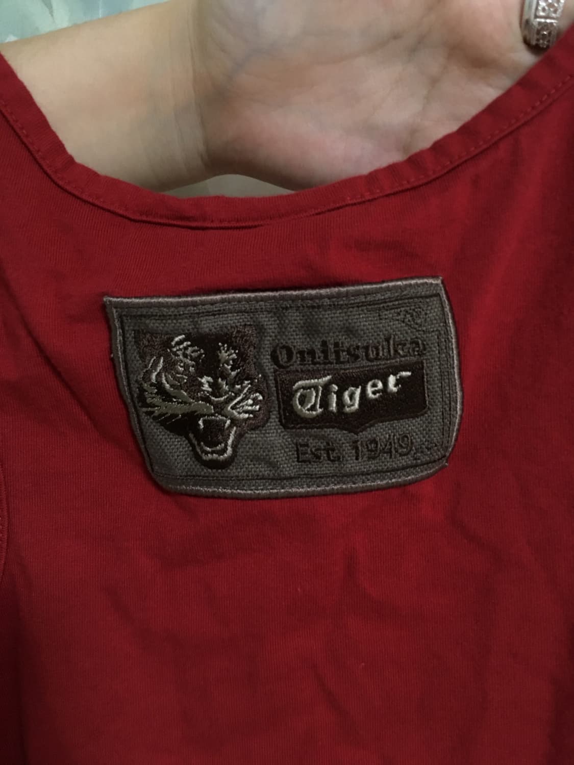 Onitsuka tiger vintage sleeveless 슬리브 상품이미지3