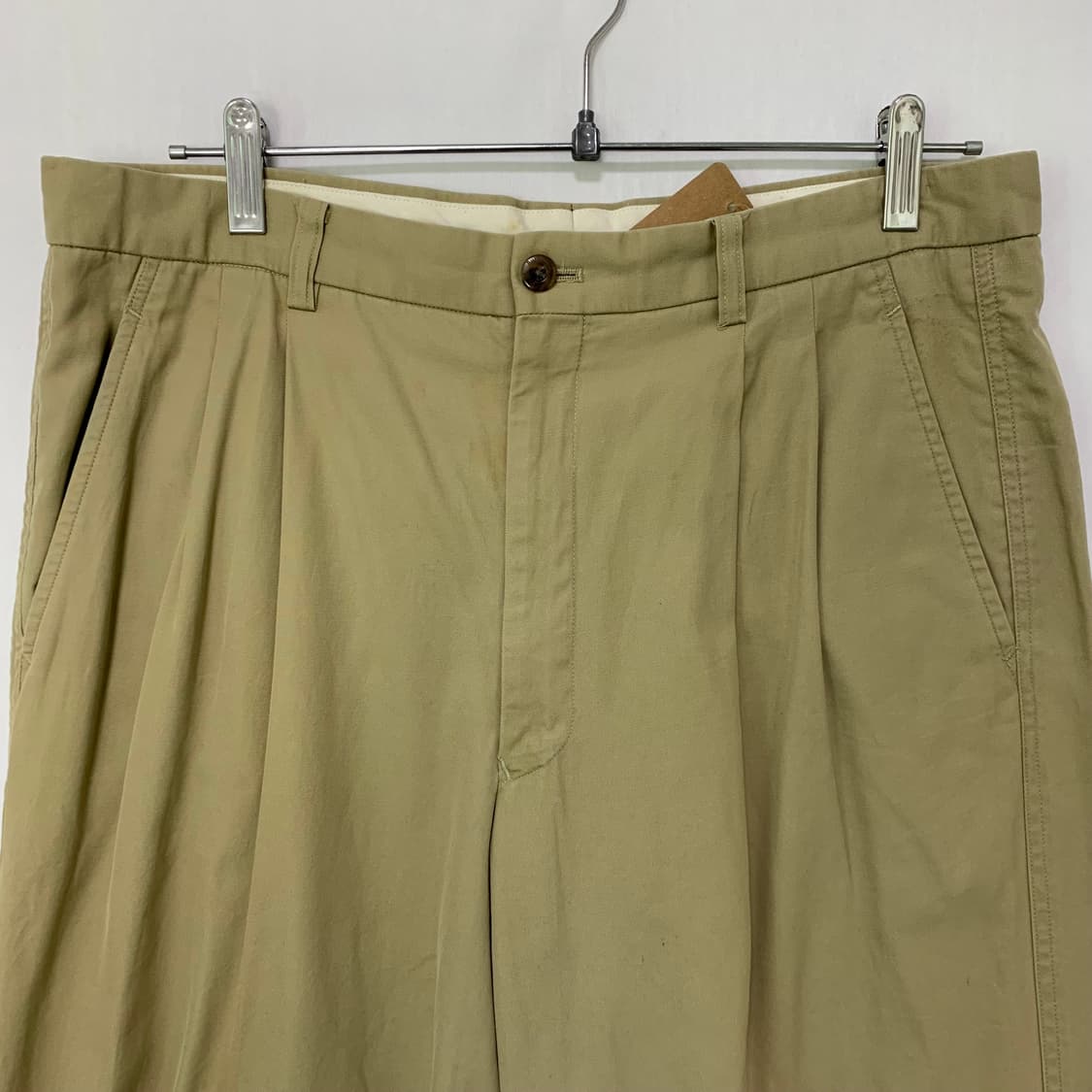 버버리 90s 빈티지 베이지 면바지 코튼팬츠 34인치 상품이미지4