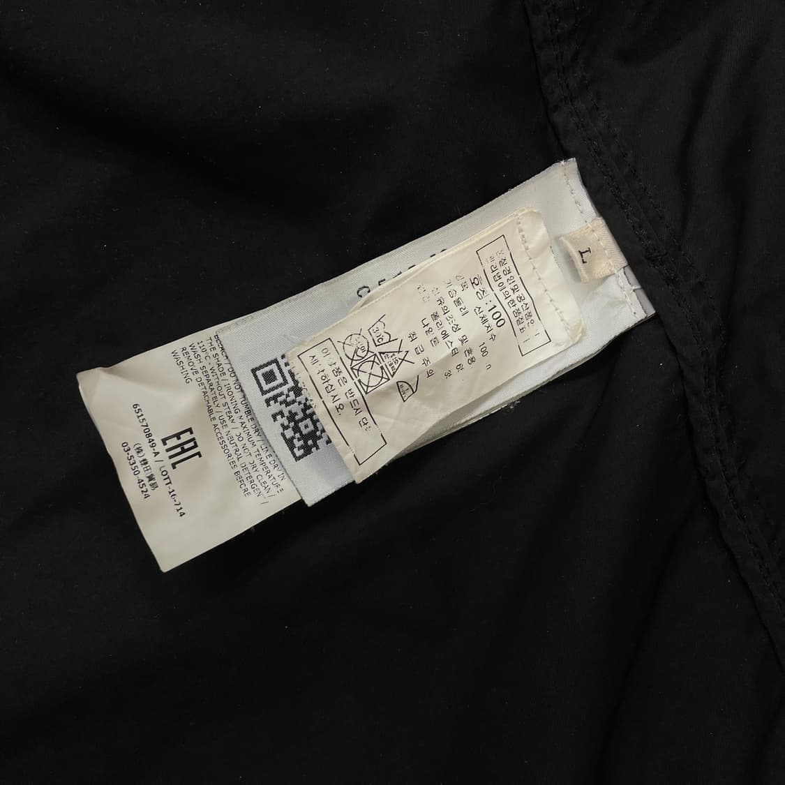 스톤아일랜드 다비드-TC 야상 자켓 블랙 상품이미지9