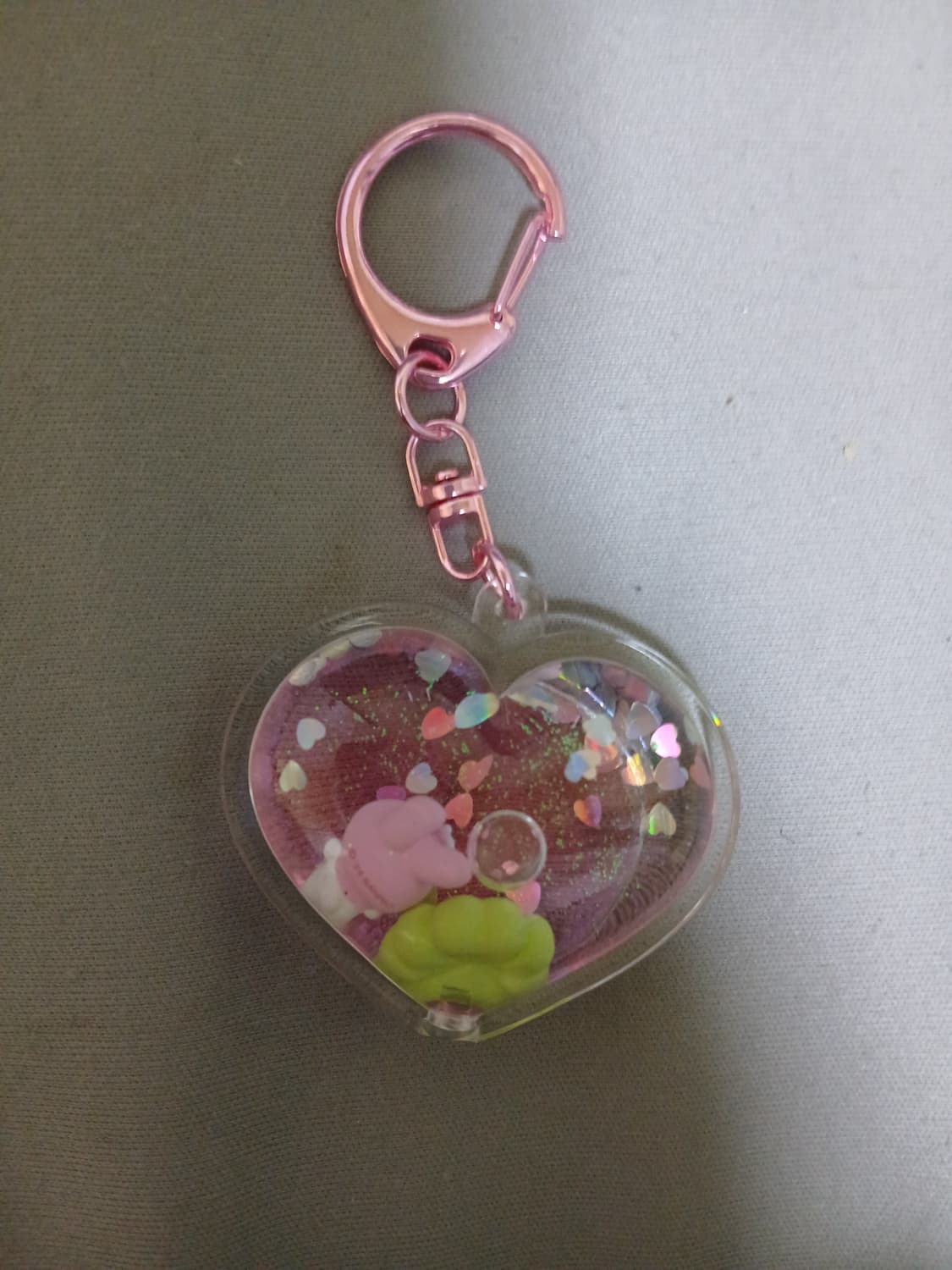 마이멜로디 워터볼 키링 팝니다 상품이미지1