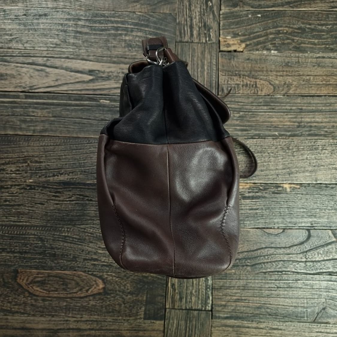 [랑방] 빈티지 레더 투웨이 크로스 토트백 P01603 상품이미지5