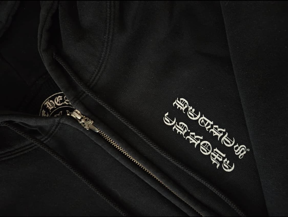 크롬하츠 3트리플크로스 헤비웨이트 와플 후드집업 상품이미지8