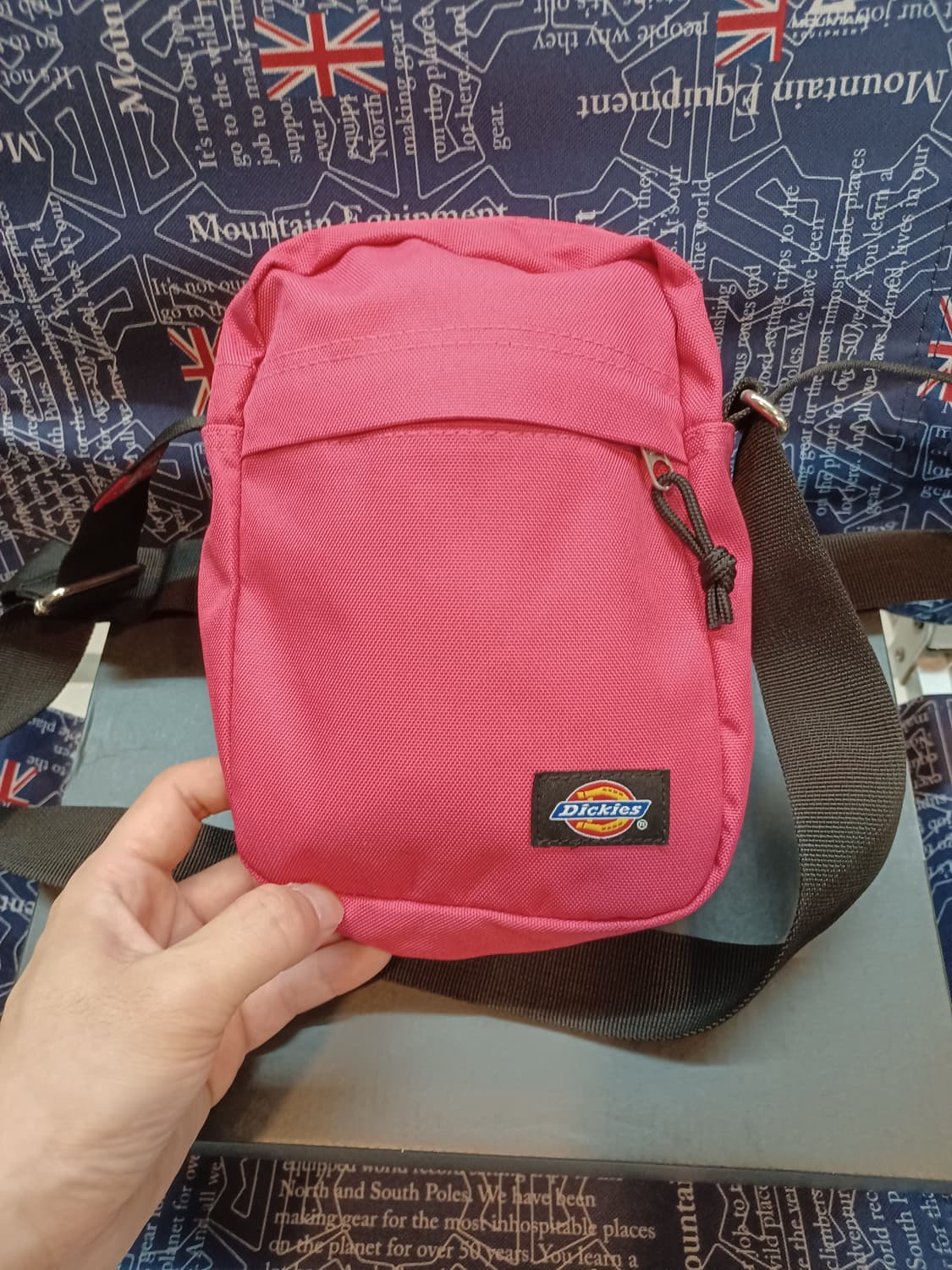 디키즈 핑크 미니크로스백  상품이미지1