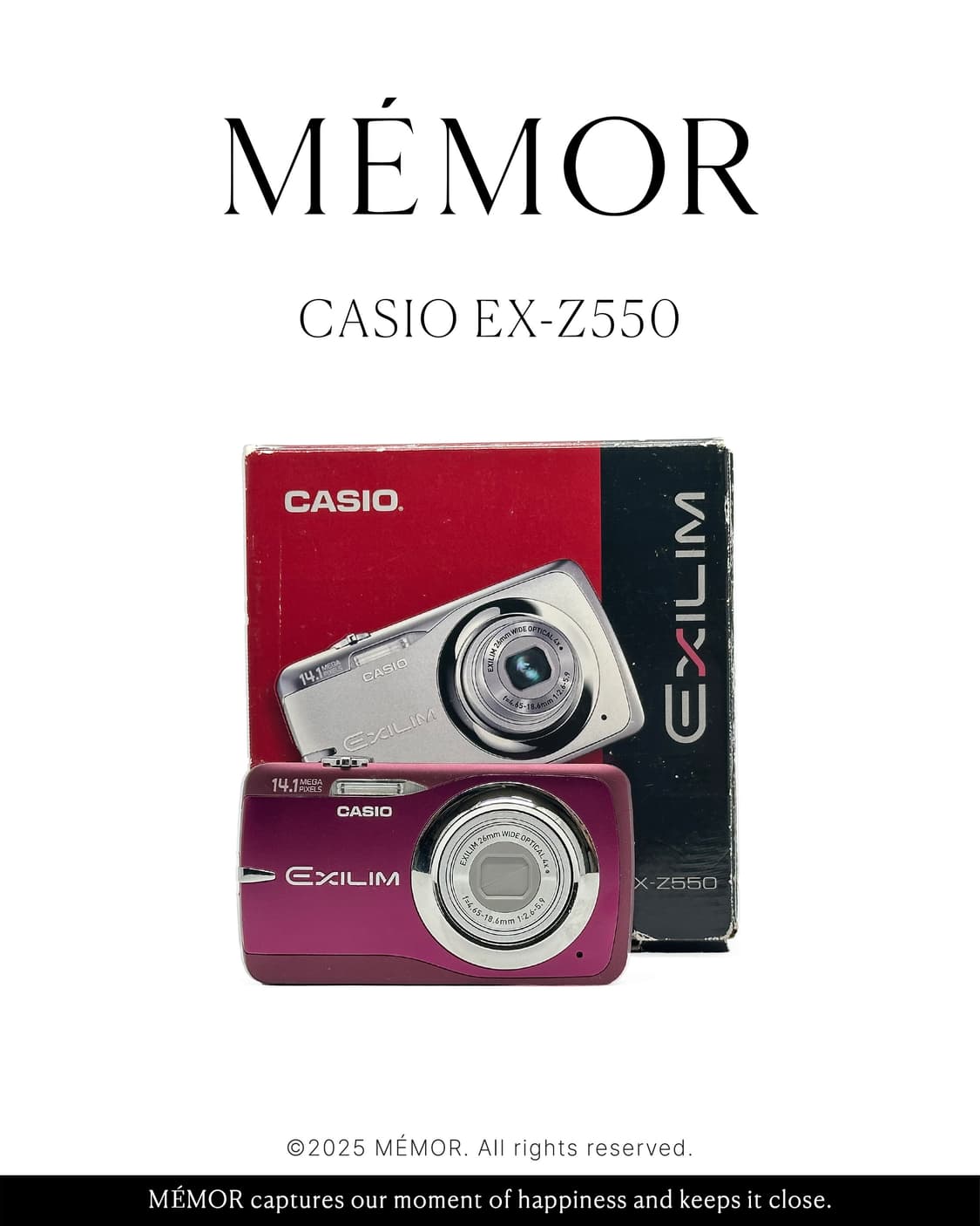 민트급🩵카시오 CASIO EX-Z550 차정원디카 풀박스 상품이미지6