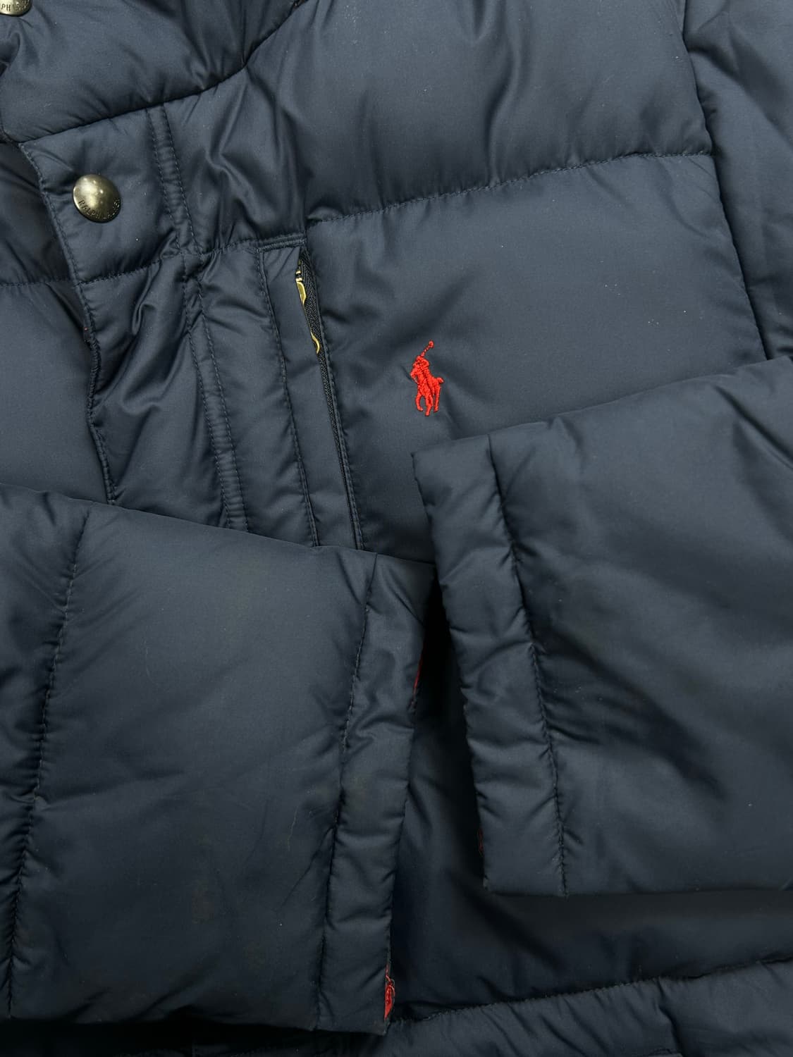 폴로 랄프로렌 보이즈 레드포니 패딩 XL 상품이미지6
