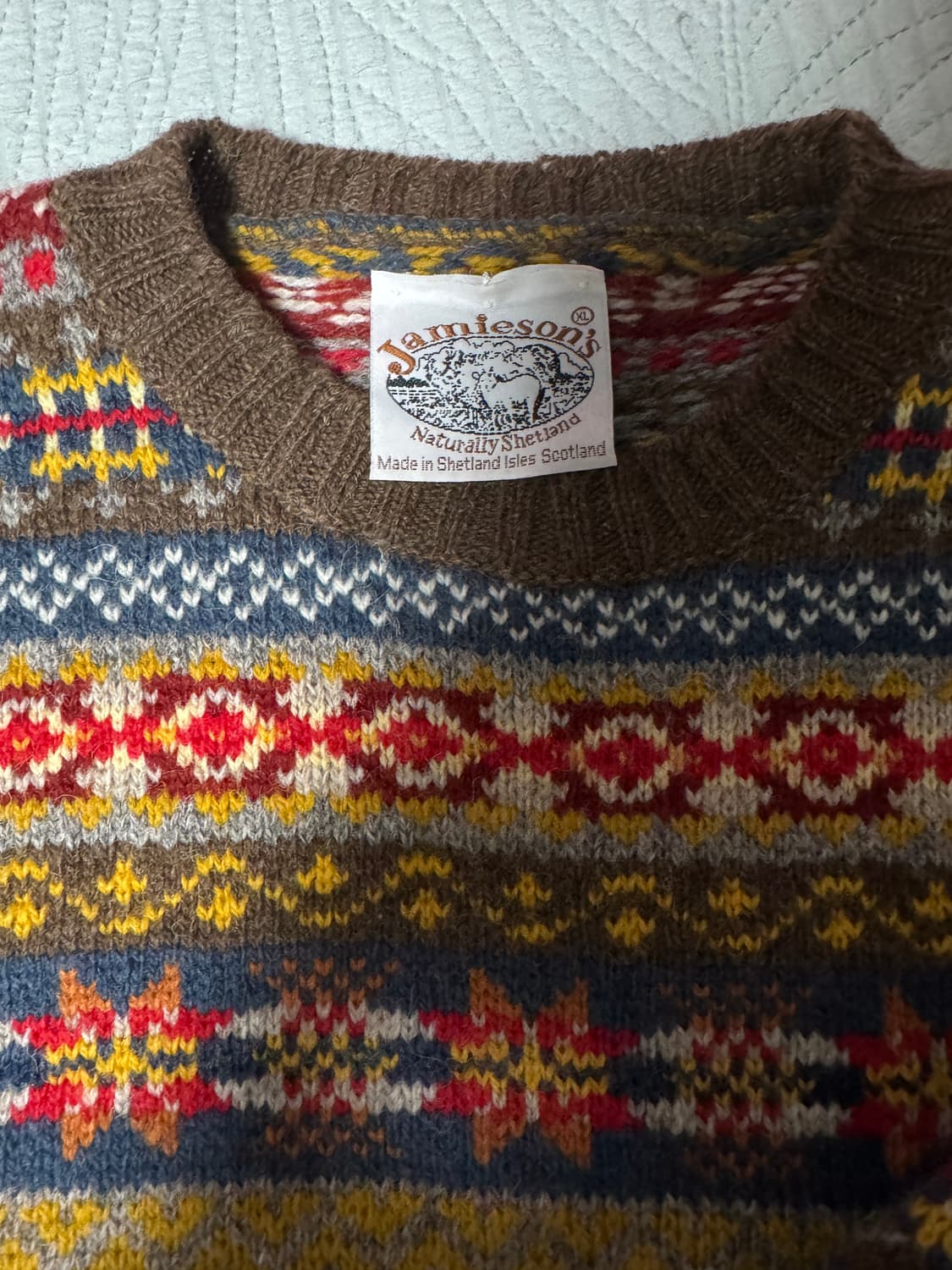 제이미슨스 페어아일 니트 XL 상품이미지2