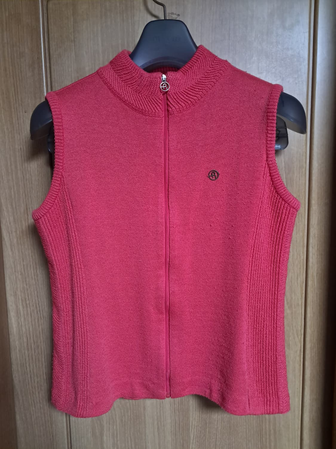 레노마 여성 니트 집업 조끼 90 상품이미지1