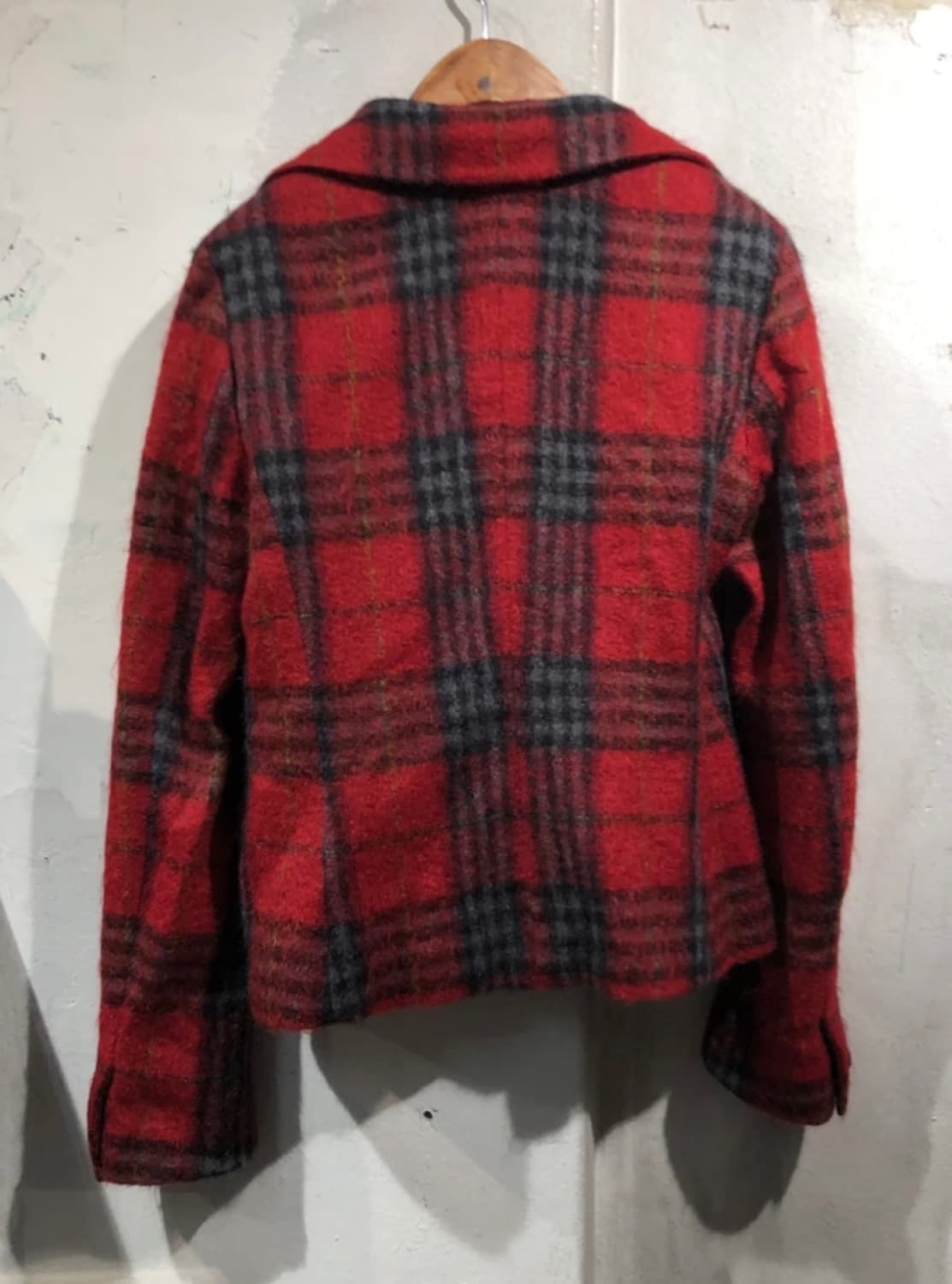 [9119]Max Mara red check blazer 상품이미지5