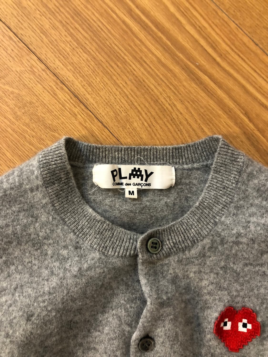 꼼데가르송 x 인베이더 가디건 상품이미지10