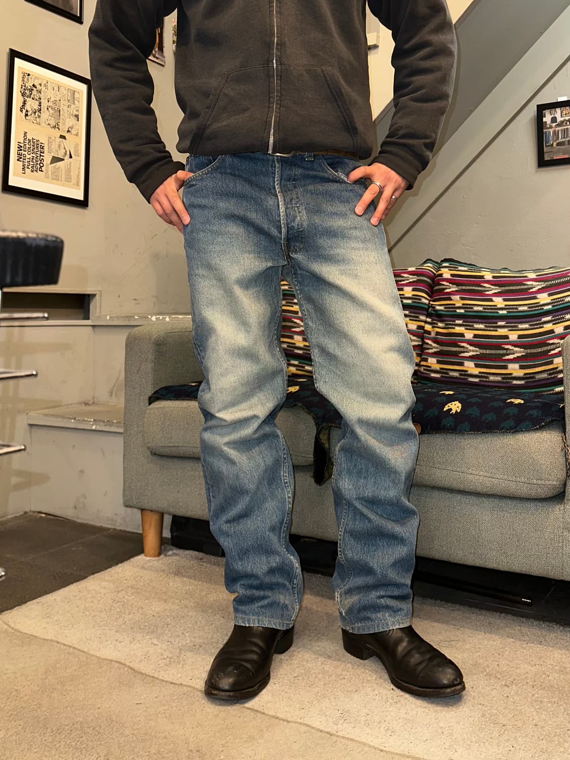 90’s Levi’s 501 552 USA denim pants 상품이미지1