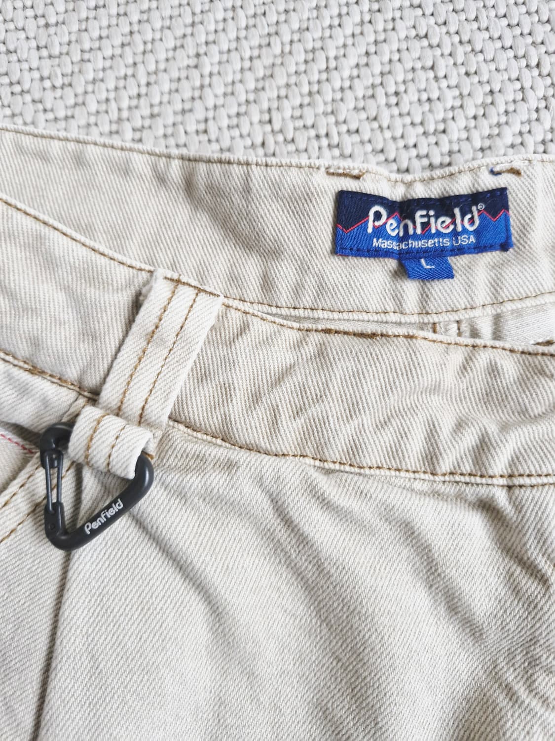 펜필드 파이오니어 셀비지 버뮤다 팬츠 L  상품이미지4