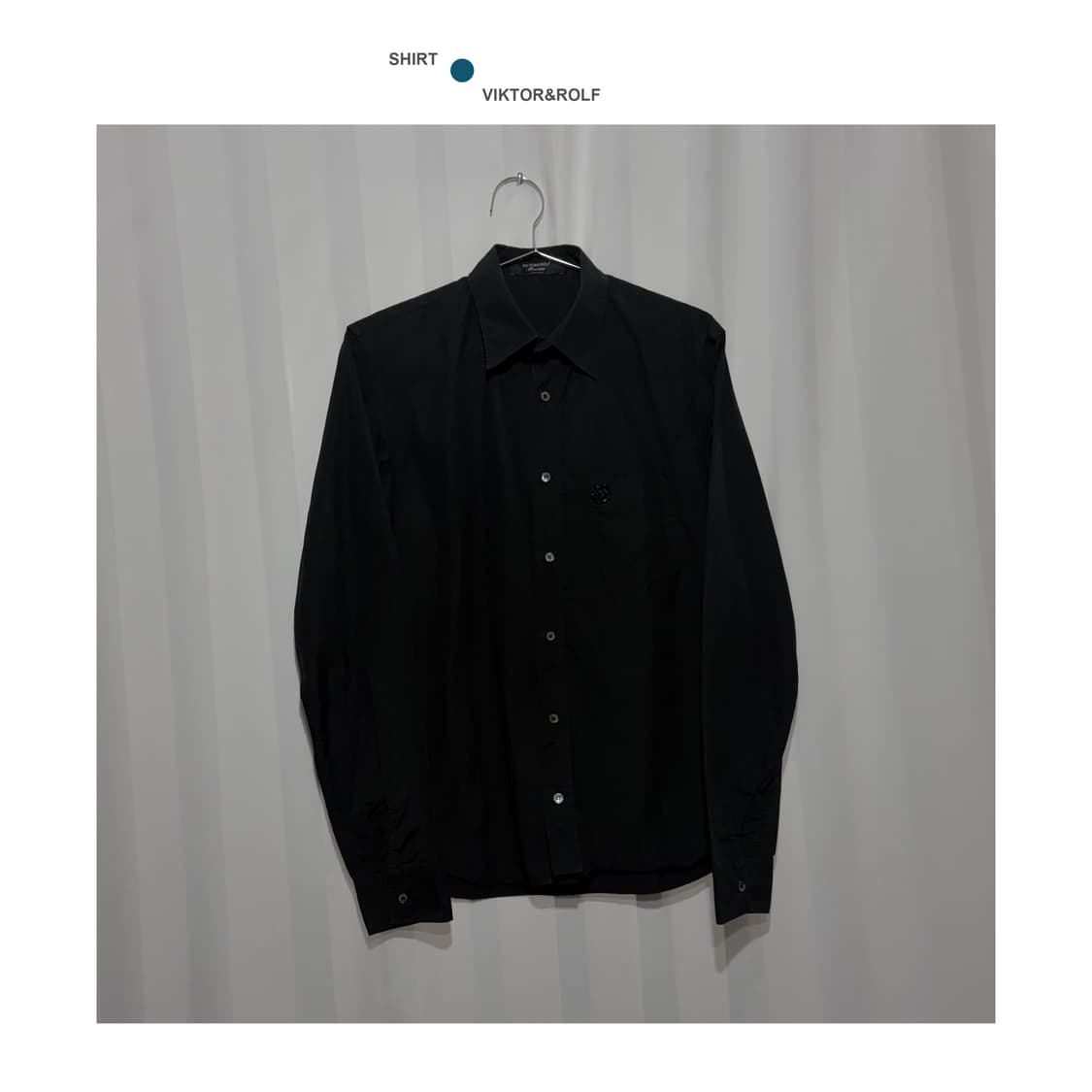 빅터앤롤프 브로치 셔츠 상품이미지1