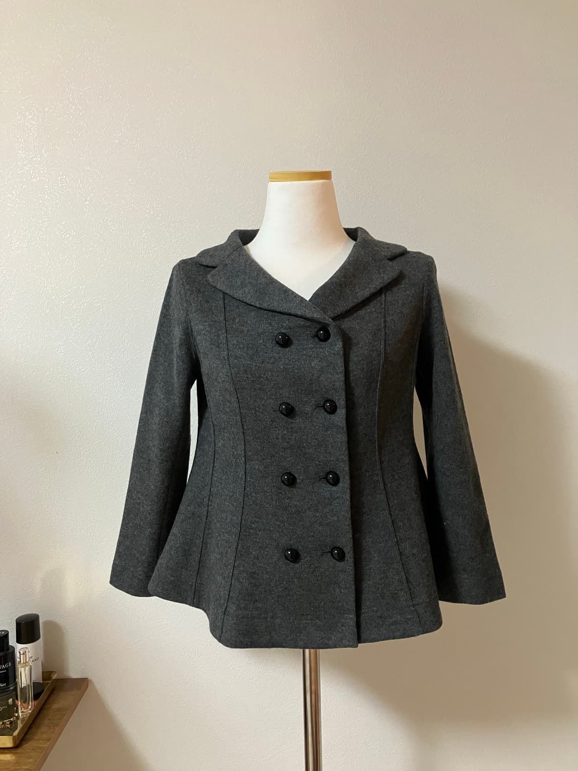 Junko Shimada 준코시마다 울자켓 숏자켓 일본빈티지 상품이미지1