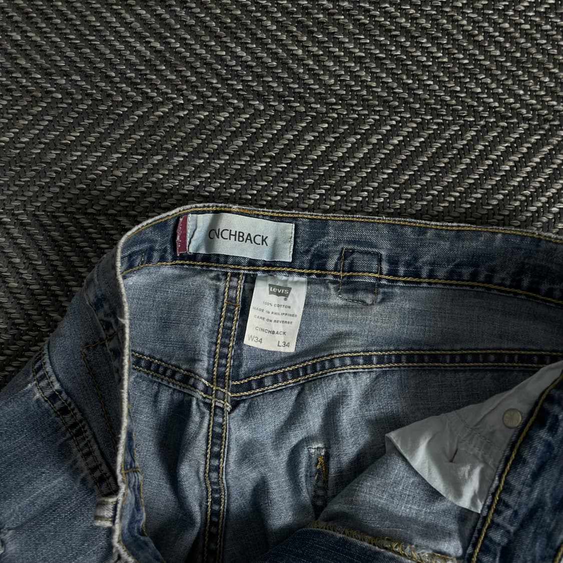 리바이스 USA 데님 카펜터 워크 팬츠o 3275 상품이미지6