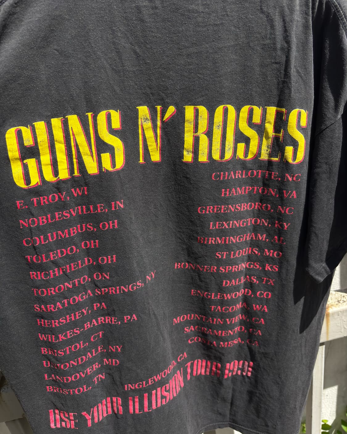 1991 Guns N Roses USE YOUR ILLUSION TOUR 상품이미지4
