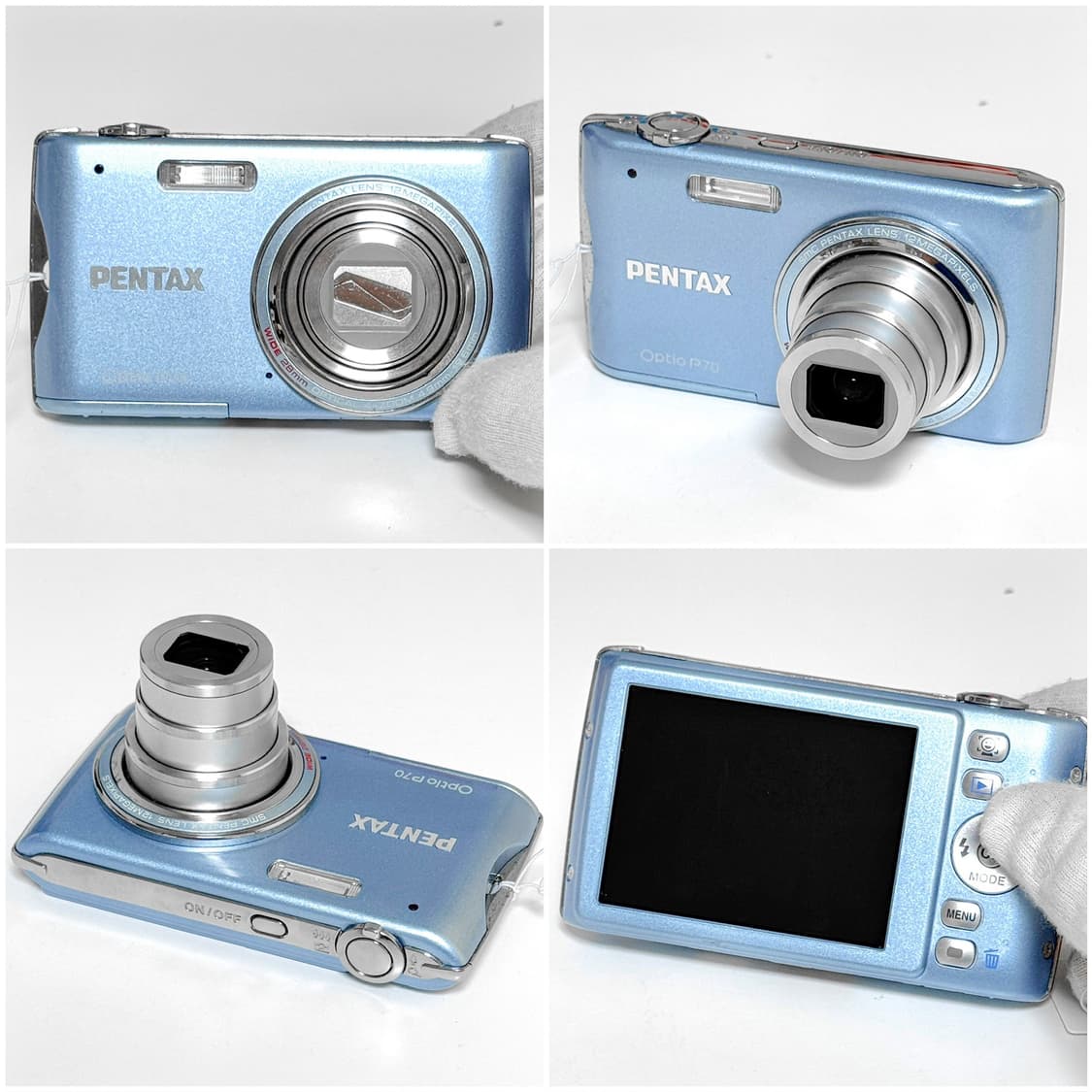 펜탁스 옵티오 P70 베이비블루 빈티지디카 상품이미지3