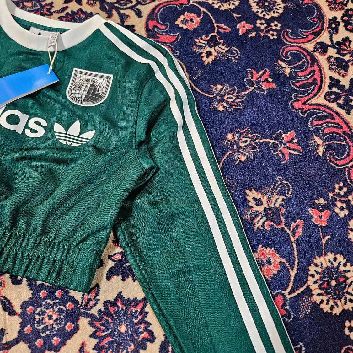 (새상품)아디다스(adidas) 사커 크롭 긴팔저지 S size 상품이미지5