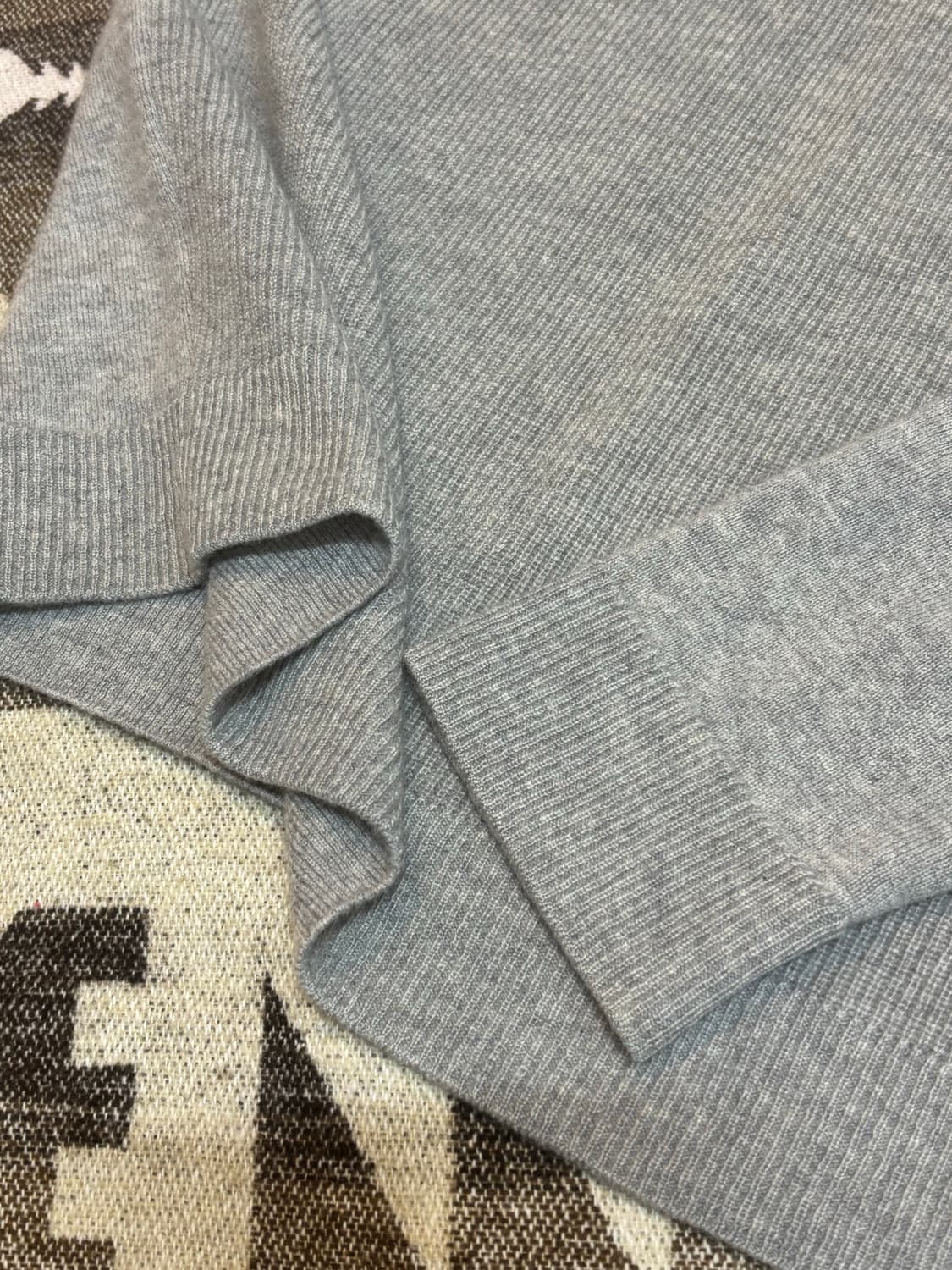 솔리드 업무 캐시미어 니트 상품이미지5