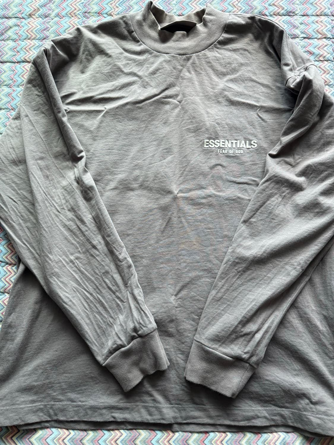 (M) 에센셜 롱슬리브 티셔츠 데저트 토프 상품이미지1